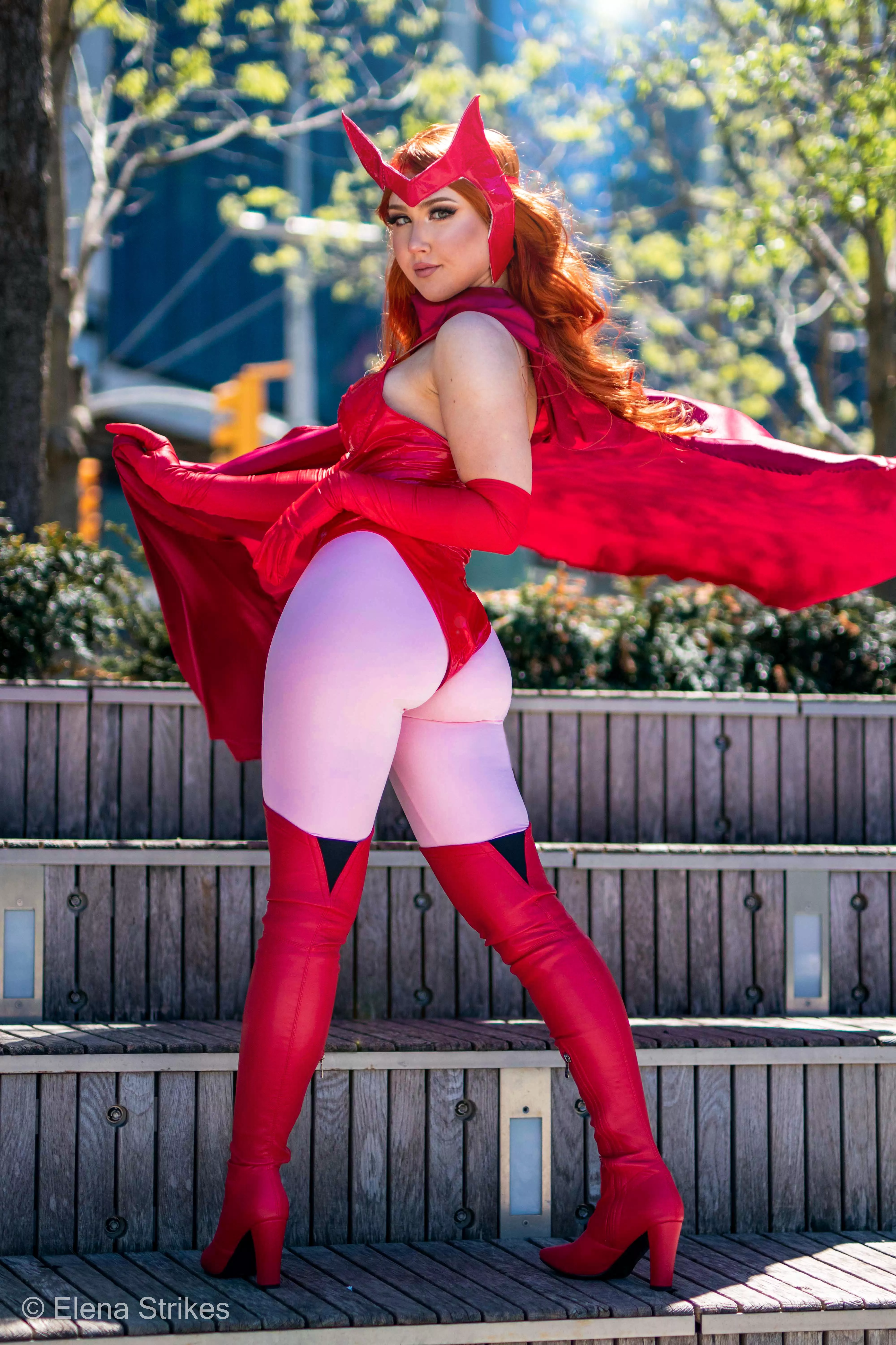 Scarlet Peach 🍑 by Elena Strikes [self]