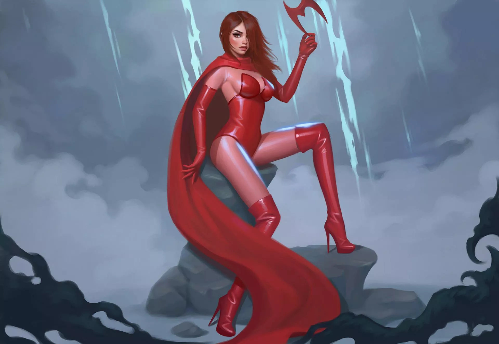 Scarlet Witch by Jan Unolt (2019)