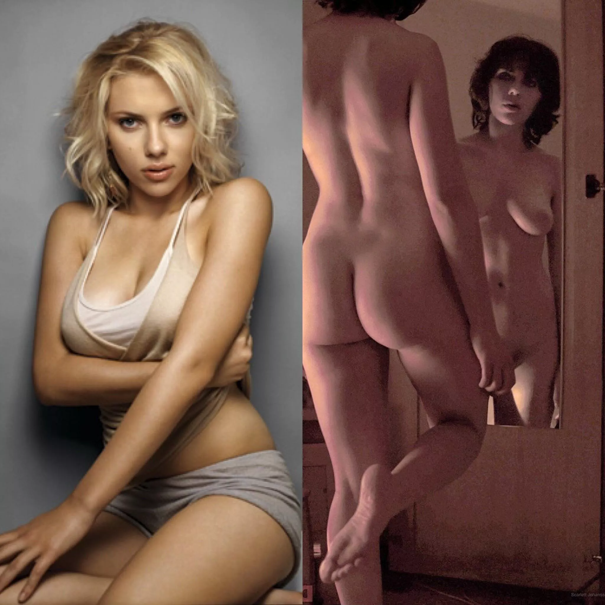 Scarlett Johannson has me pulsing, dom me and make me ride your cock for her big ass and curvy body