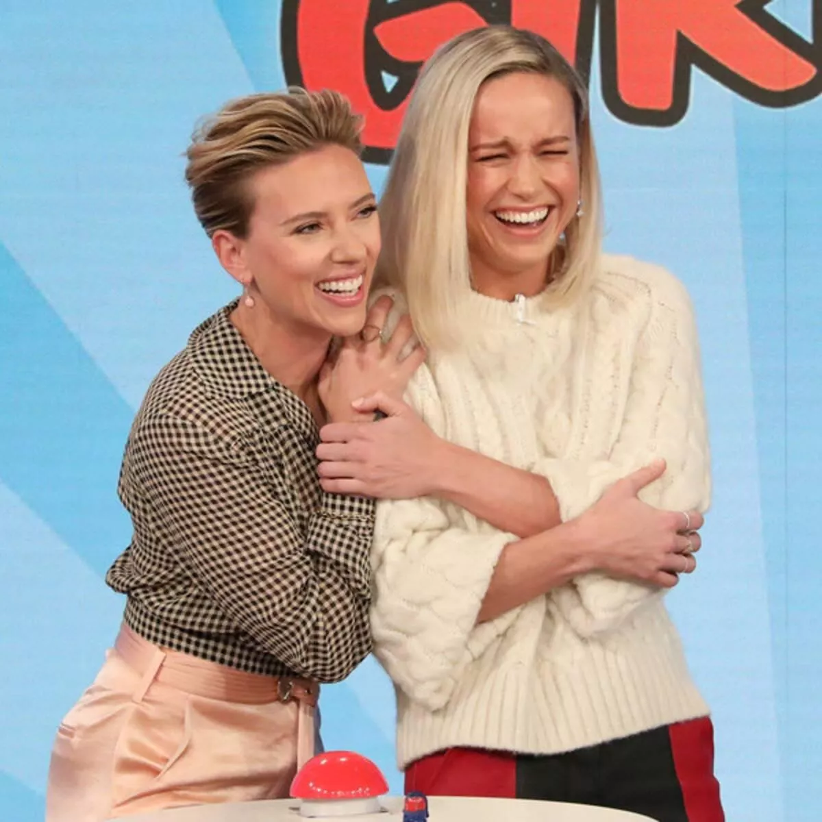 Scarlett Johansson and Brie Larson are an absolutely stunning duo