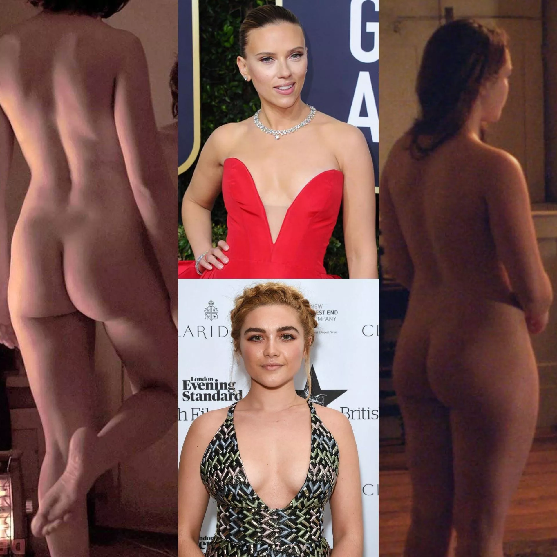 Scarlett Johansson and Florence Pugh