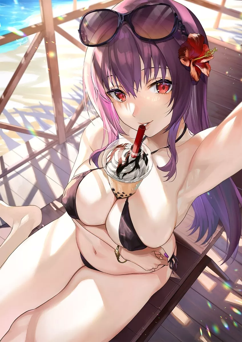 Scathach's Summer Selfie [Fate/GO]