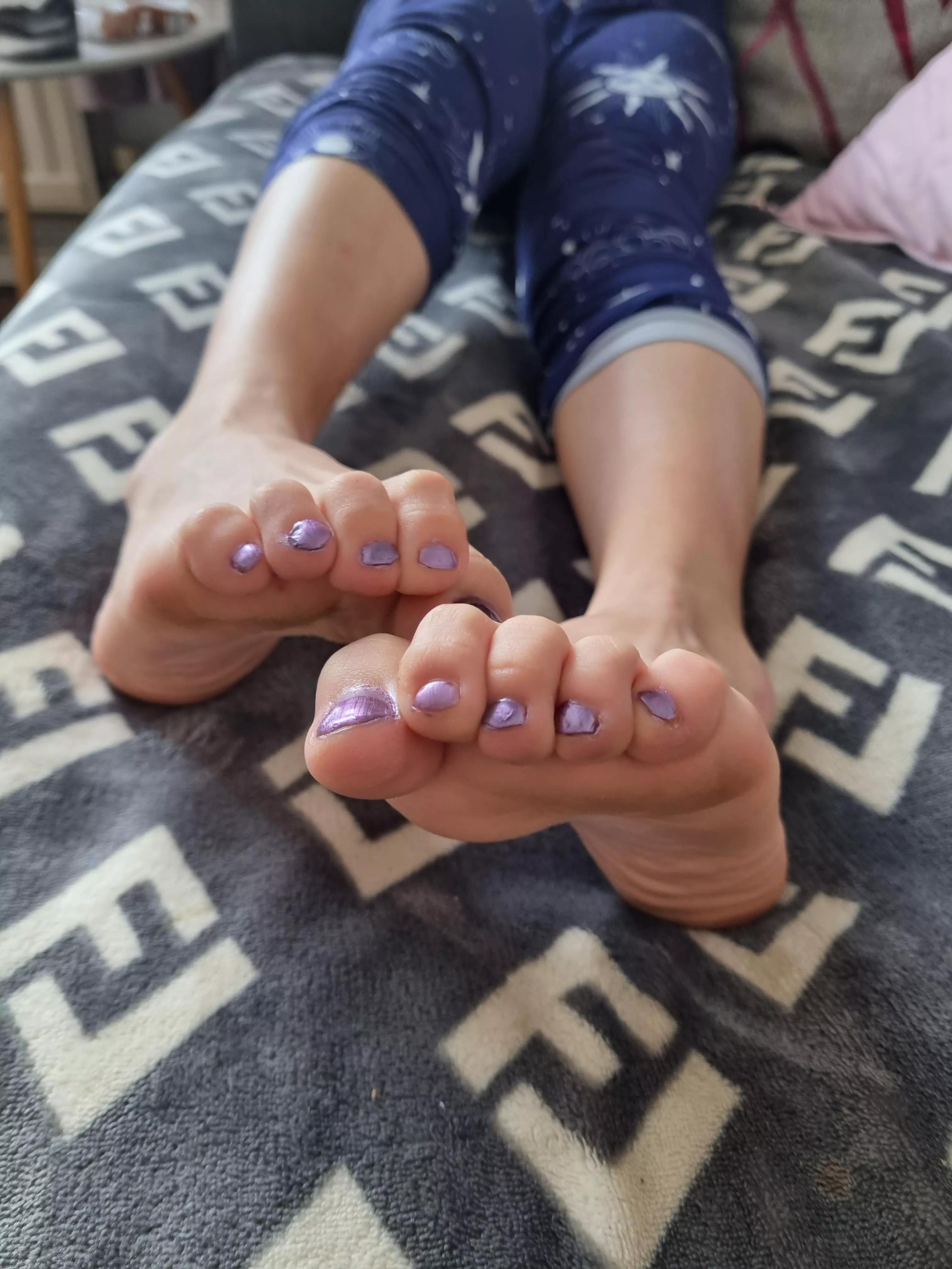 Scrunched up toes 🥰