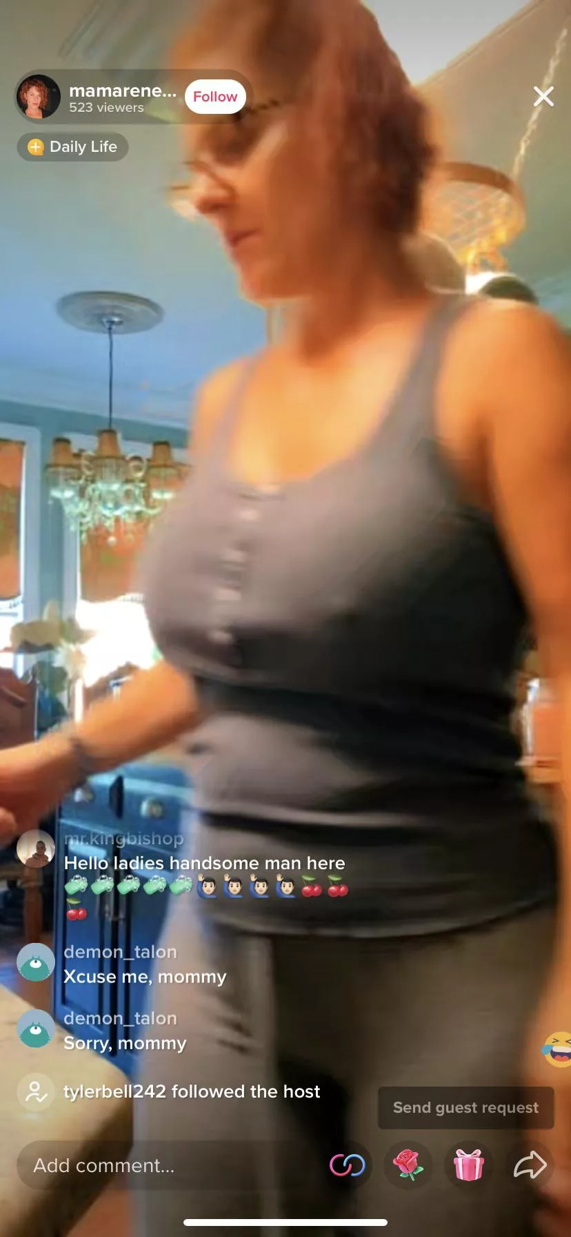 See thru milf link in comments