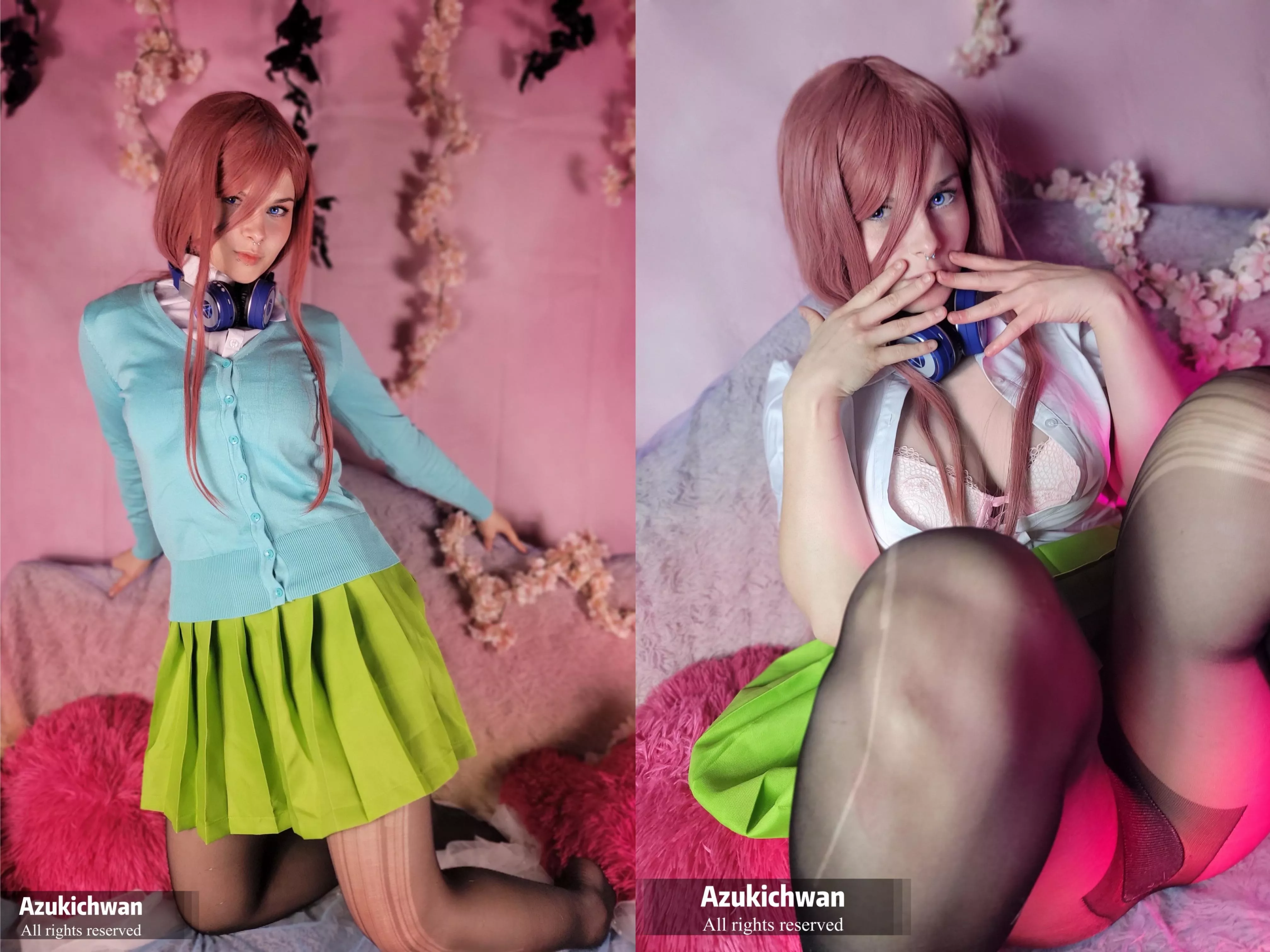 [self] Miku Nakano From The Quintessential Quintuplets By Azukichwan