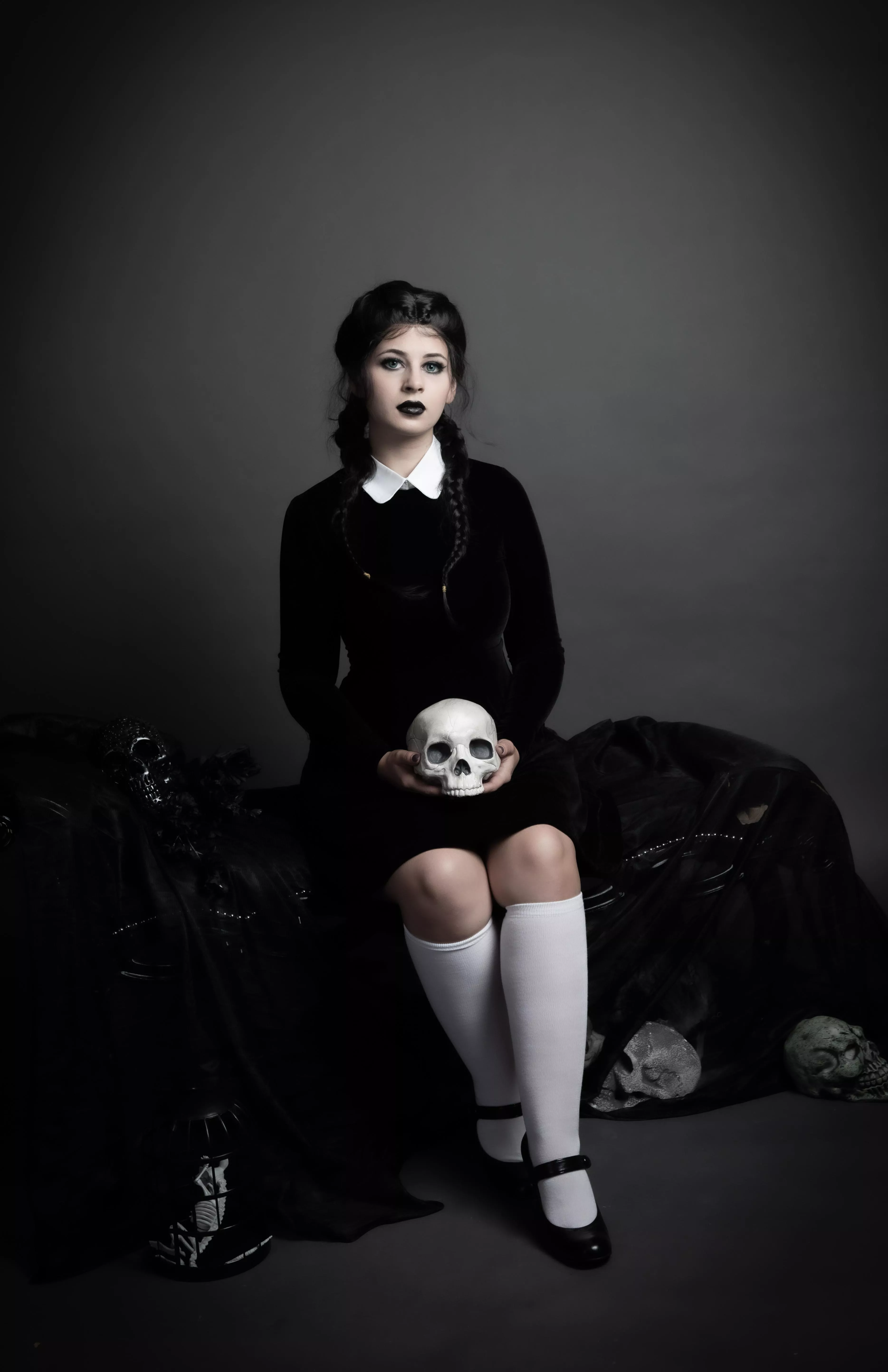 [self] Wednesday Addams (the Addams Family) by CarleyBombshell