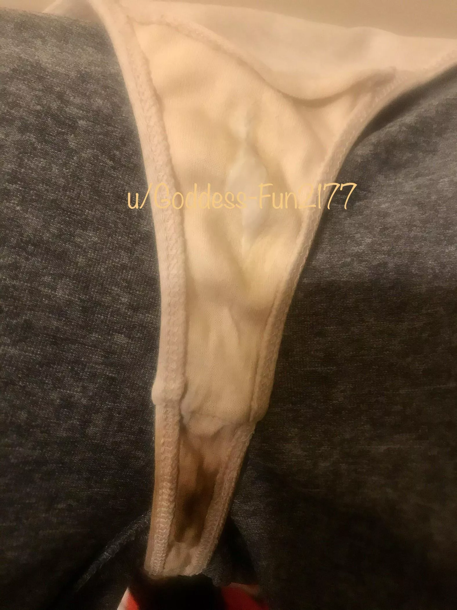 [selling] 3 days worn plus my daily workout. Sexy thong with an oopsie ðŸ˜‰ FREE shipping with tracking in the US! You wonâ€™t be disappointed with this rare beauty ðŸ”¥