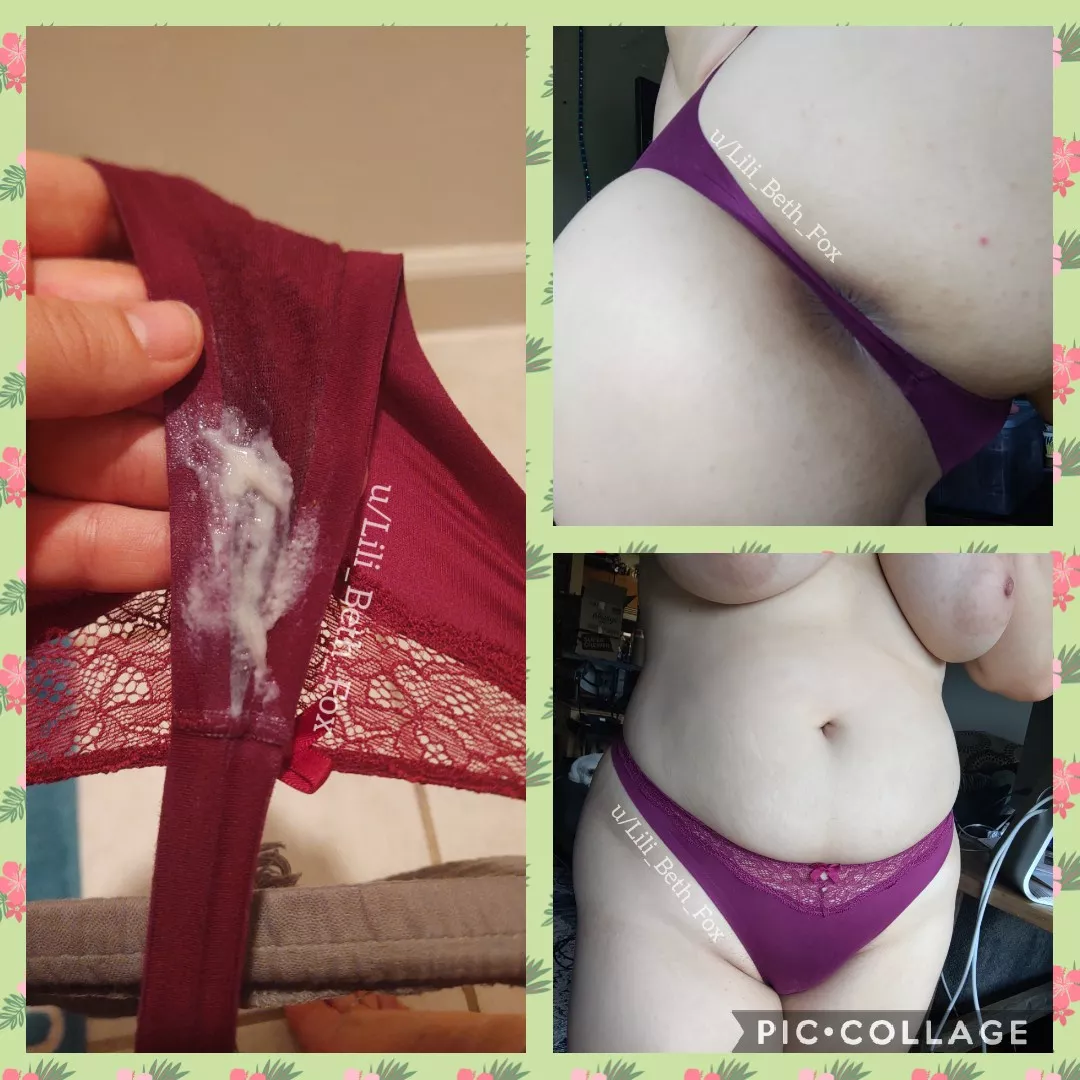 [Selling] This pair AVAILABLE right now!! 💦 Fresh sticky cream! 💦 $30 Vac sealed and free US shipping +5 nudes! ❤️ Kik Lili_Beth_Fox