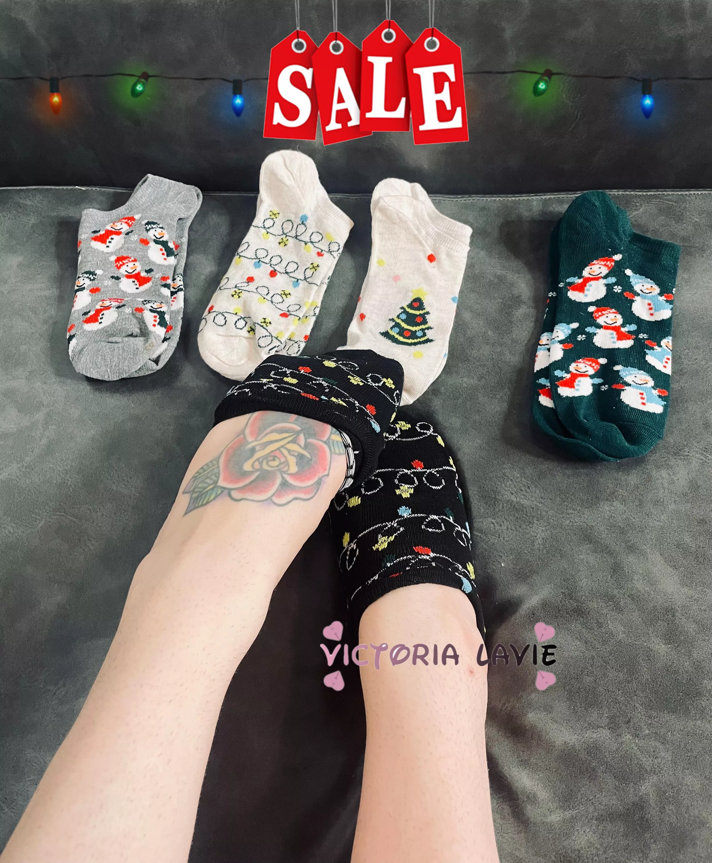 [selling]ðŸŽ„TS Victoriaâœ¨ðŸ§¦sweaty Christmas [sck] $15ðŸ¥°kik: tsvictoriaxoxo ðŸ‘»sc @vicky_bandz777