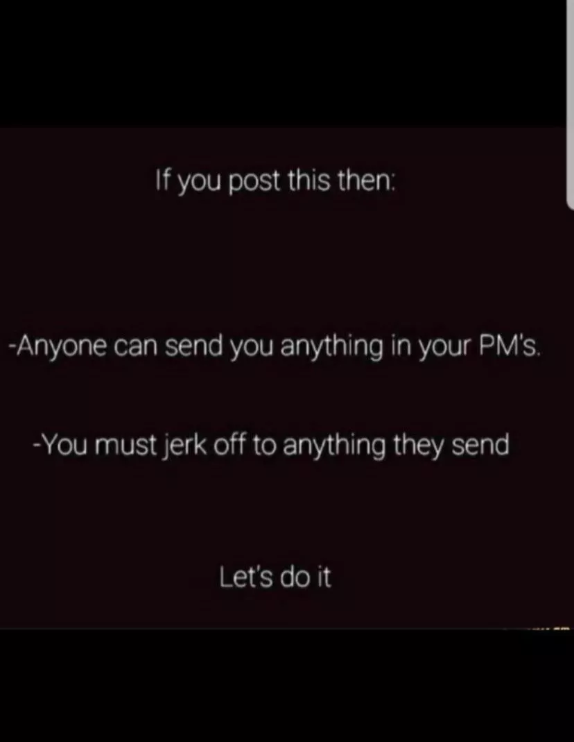 Send me anything