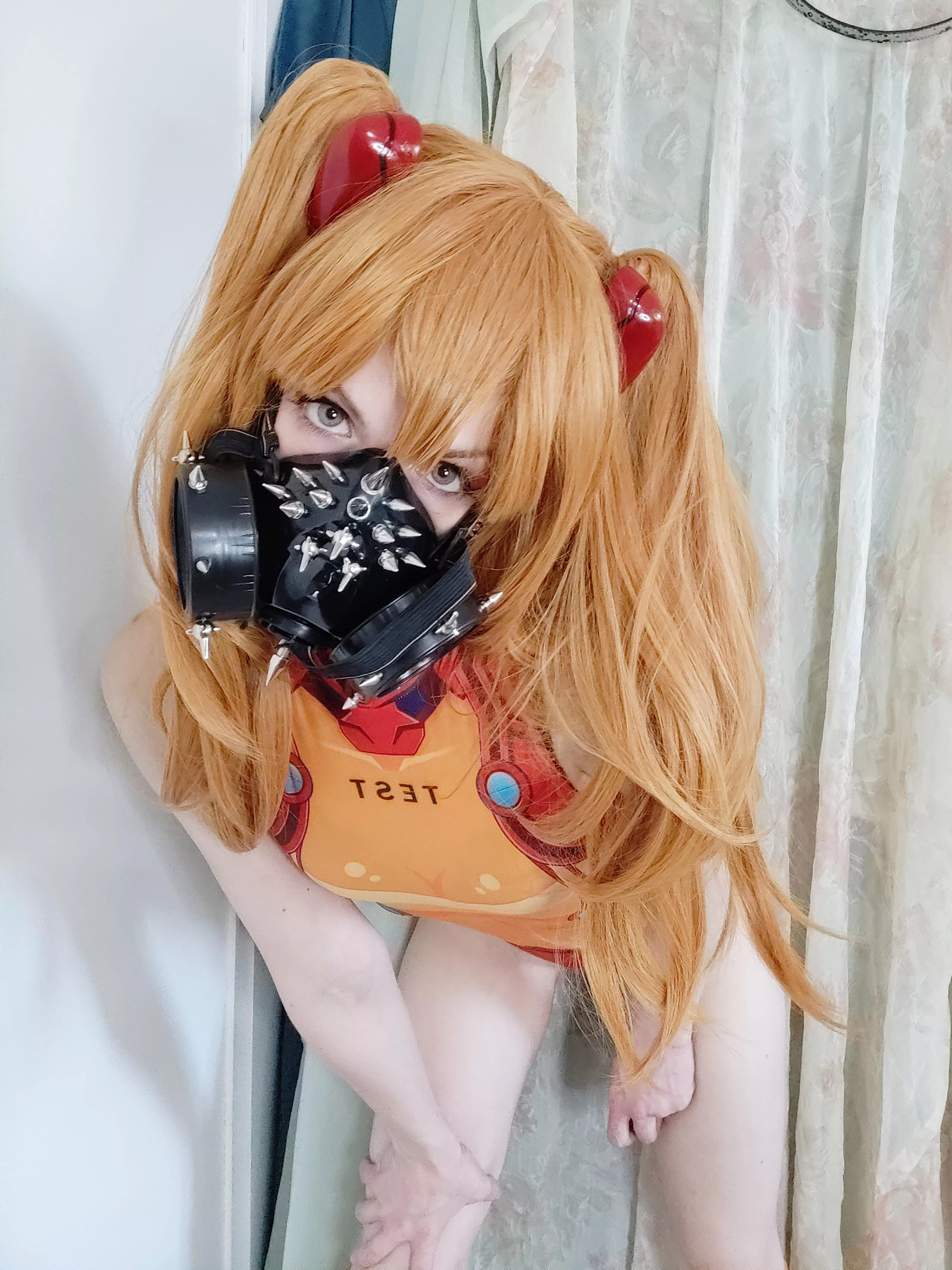 Sexy alternative Asuka Langley cosplay ðŸ˜ˆâ¤ï¸ðŸ‘