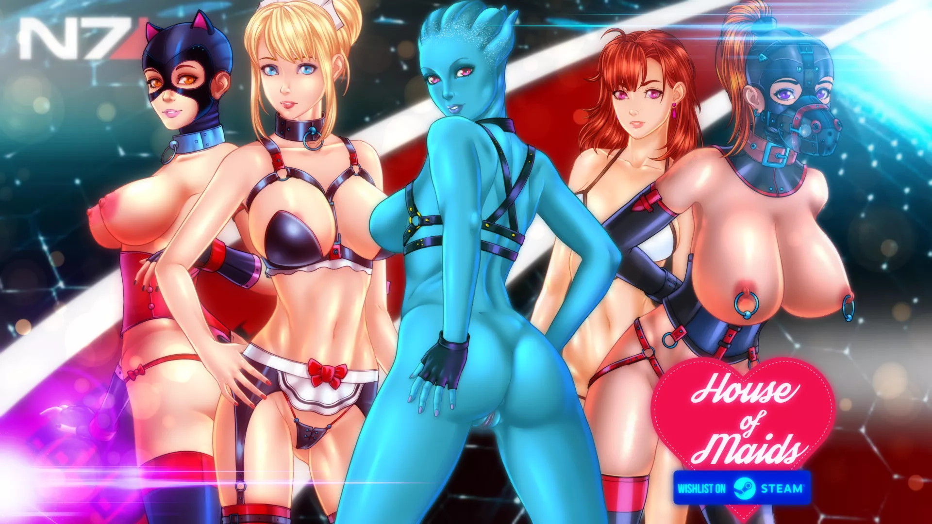 Sexy Asari & friends [House of Maids]