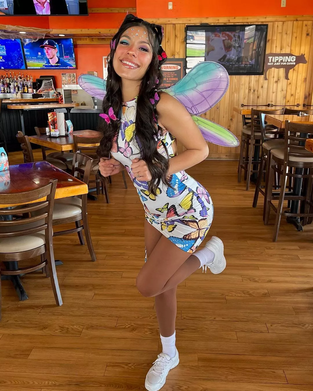 Sexy butterfly