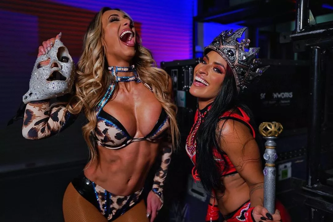 Sexy Carmella and Queen Zelina ðŸ¥µ