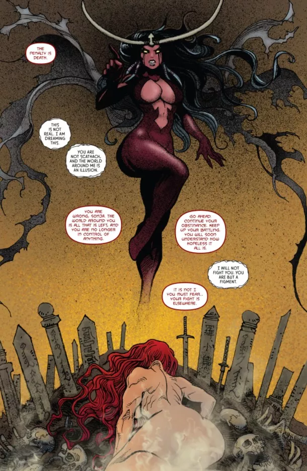 Sexy Devil Lady [The Invincible Red Sonja #4]