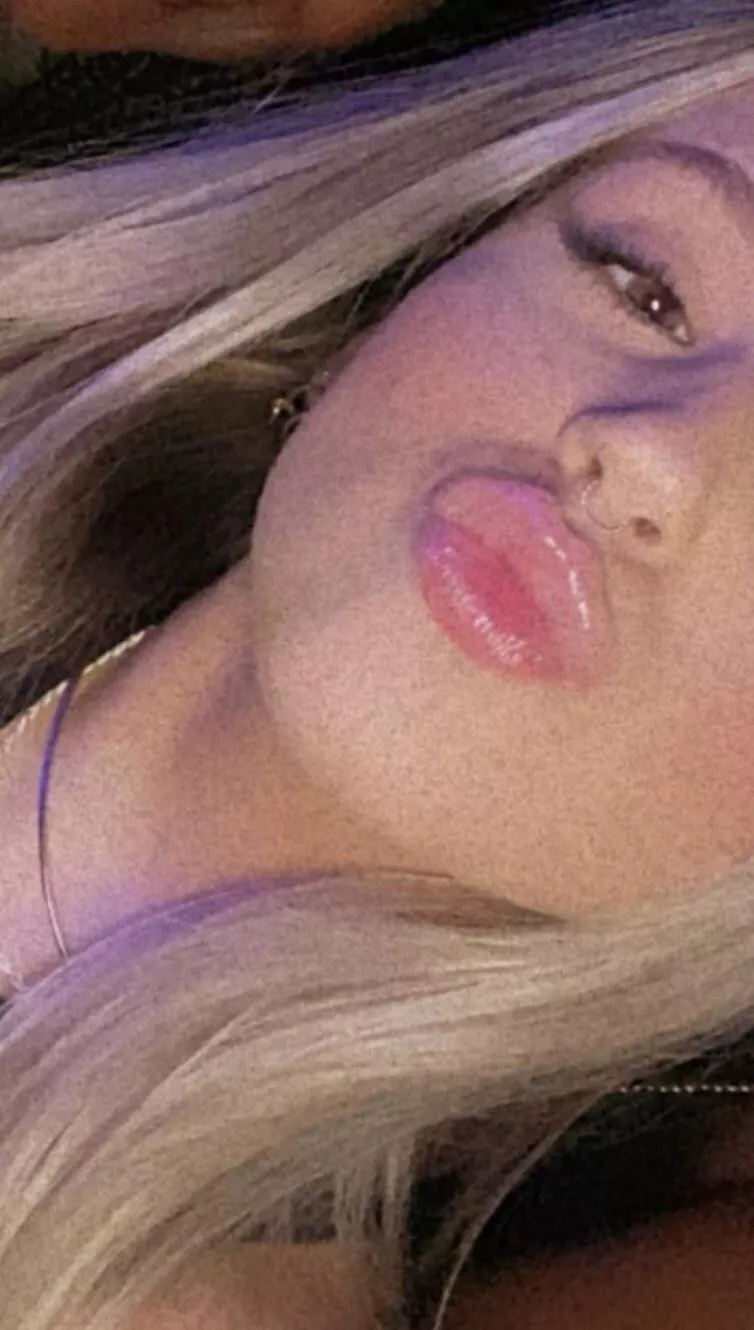 Sexy pink lips