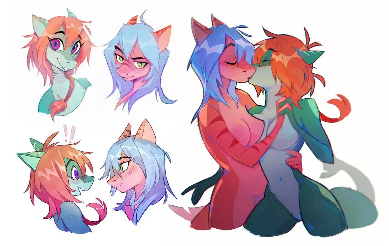 Shark Kisses [FF] (Lenny-Chi)