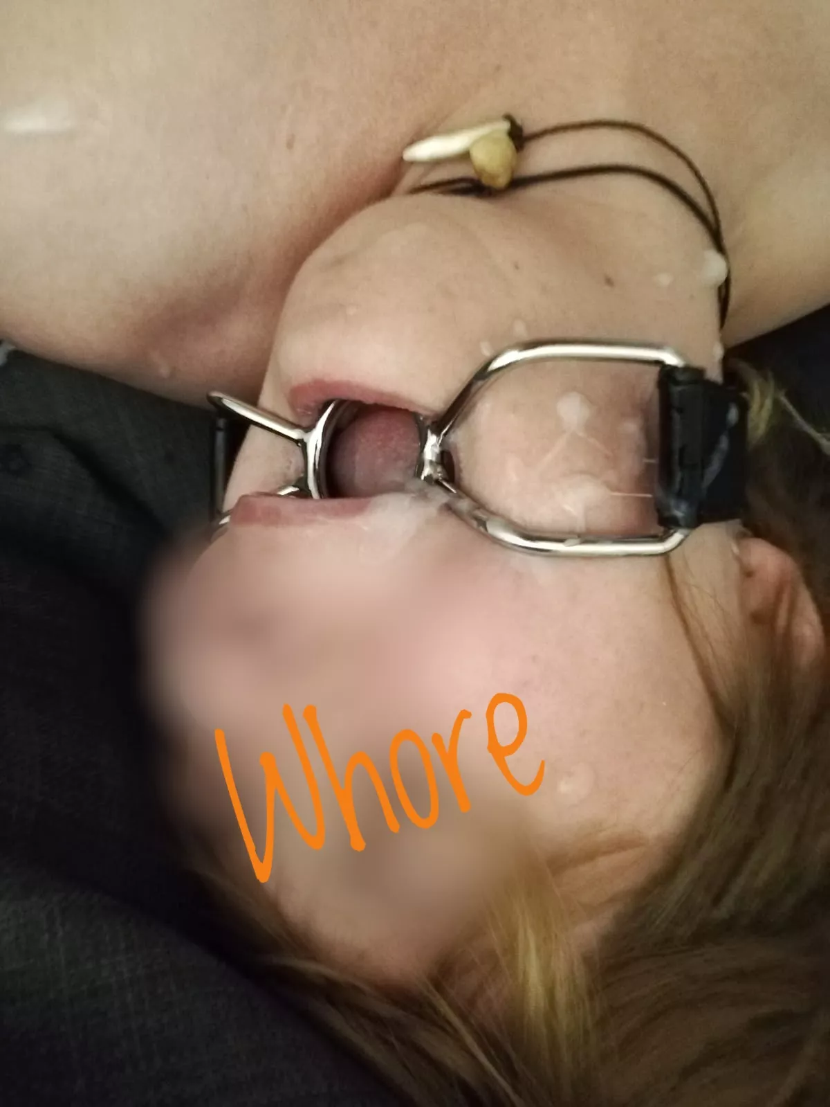 She hates cum on her [f]ace