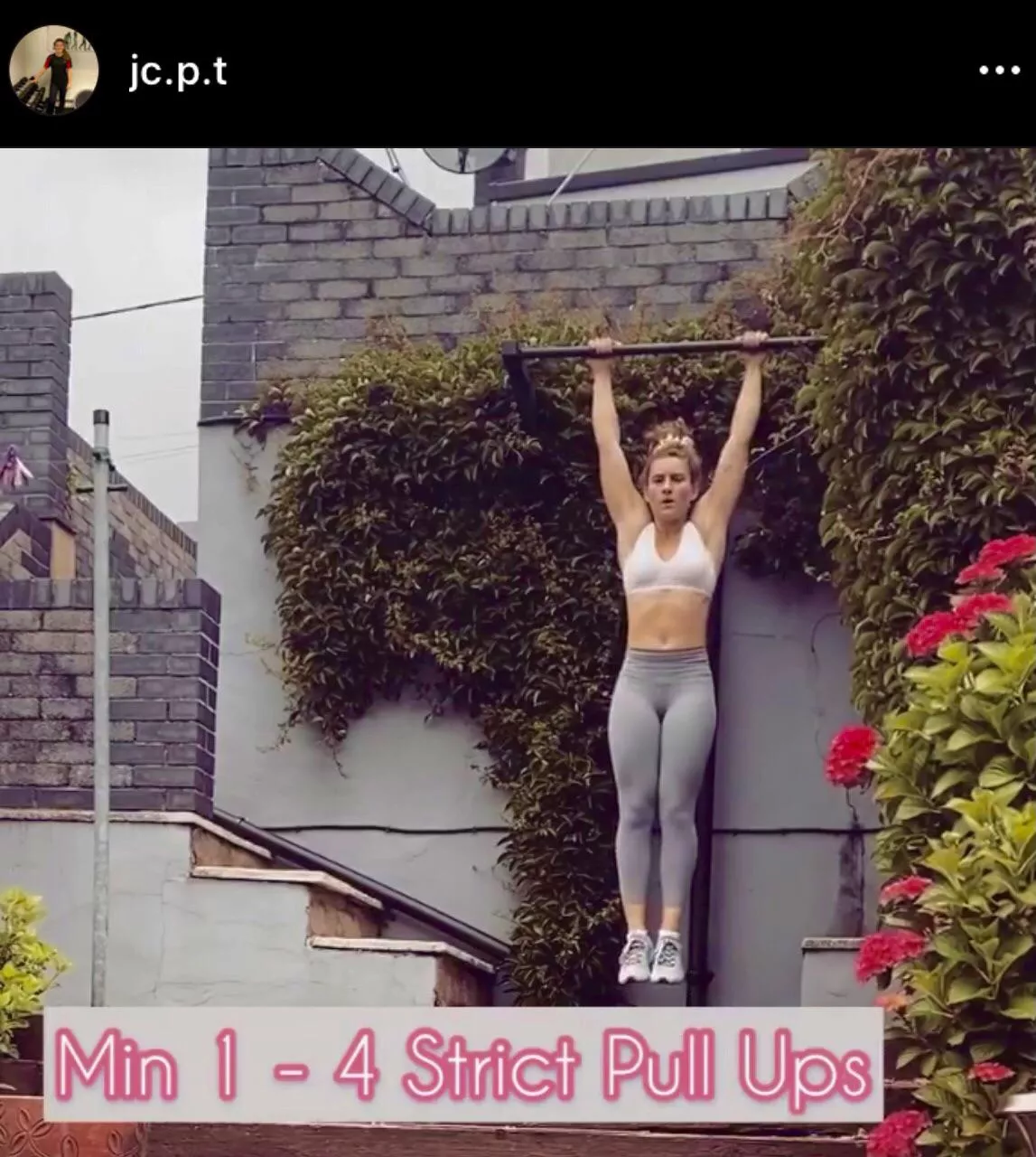 She needs encouragement to post more and help more women to keep fit