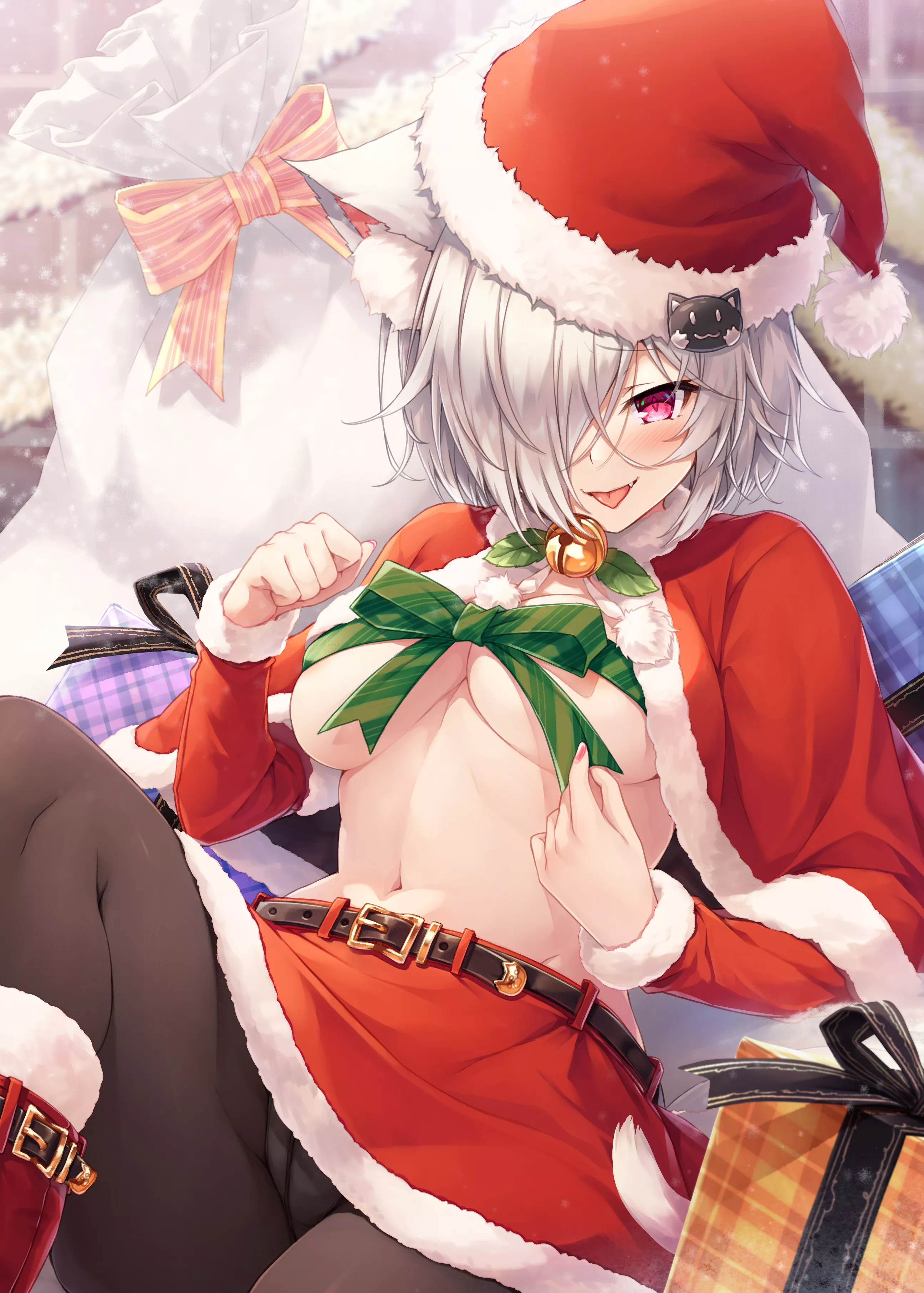 She will be your Christmas present~ [Original]