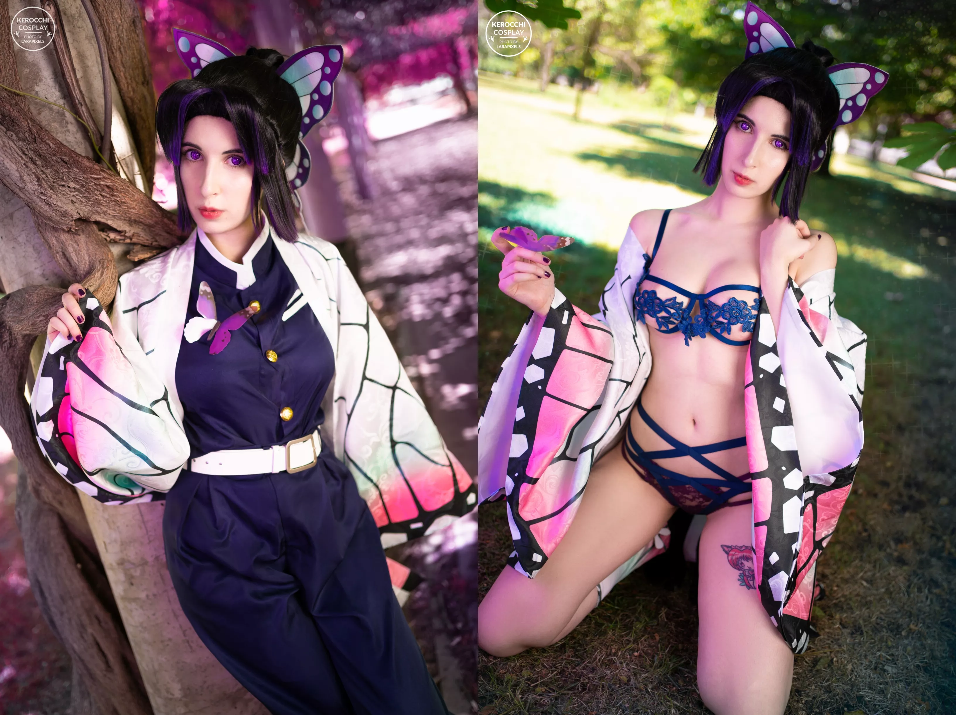 Shinobu Kocho ON/OFF cosplay by Kerocchi (Kimetsu no Yaiba)