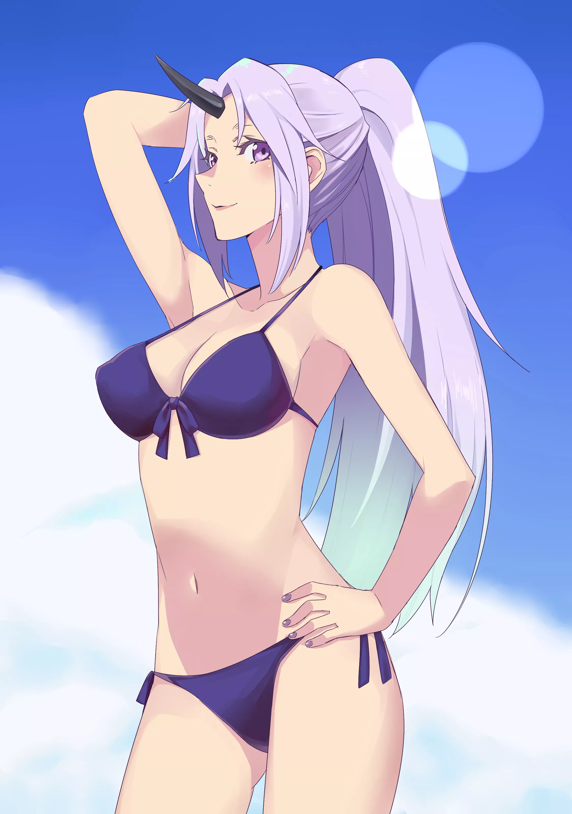 Shion in a bikini