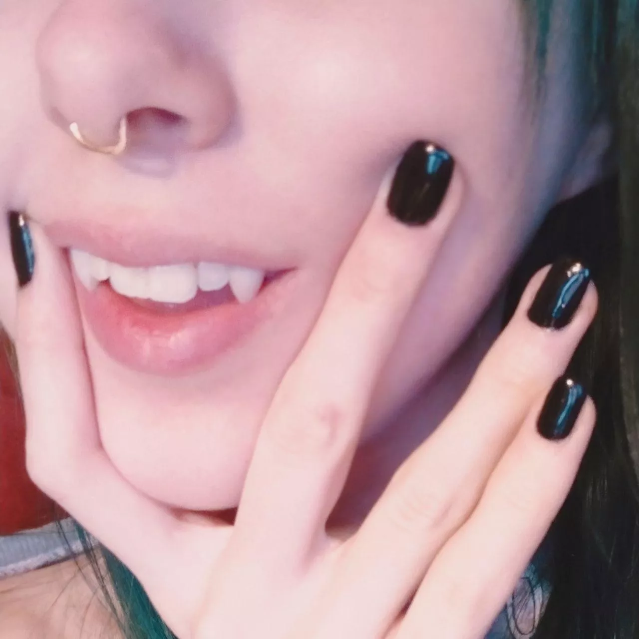 Should I bite you with these fangs y/n?