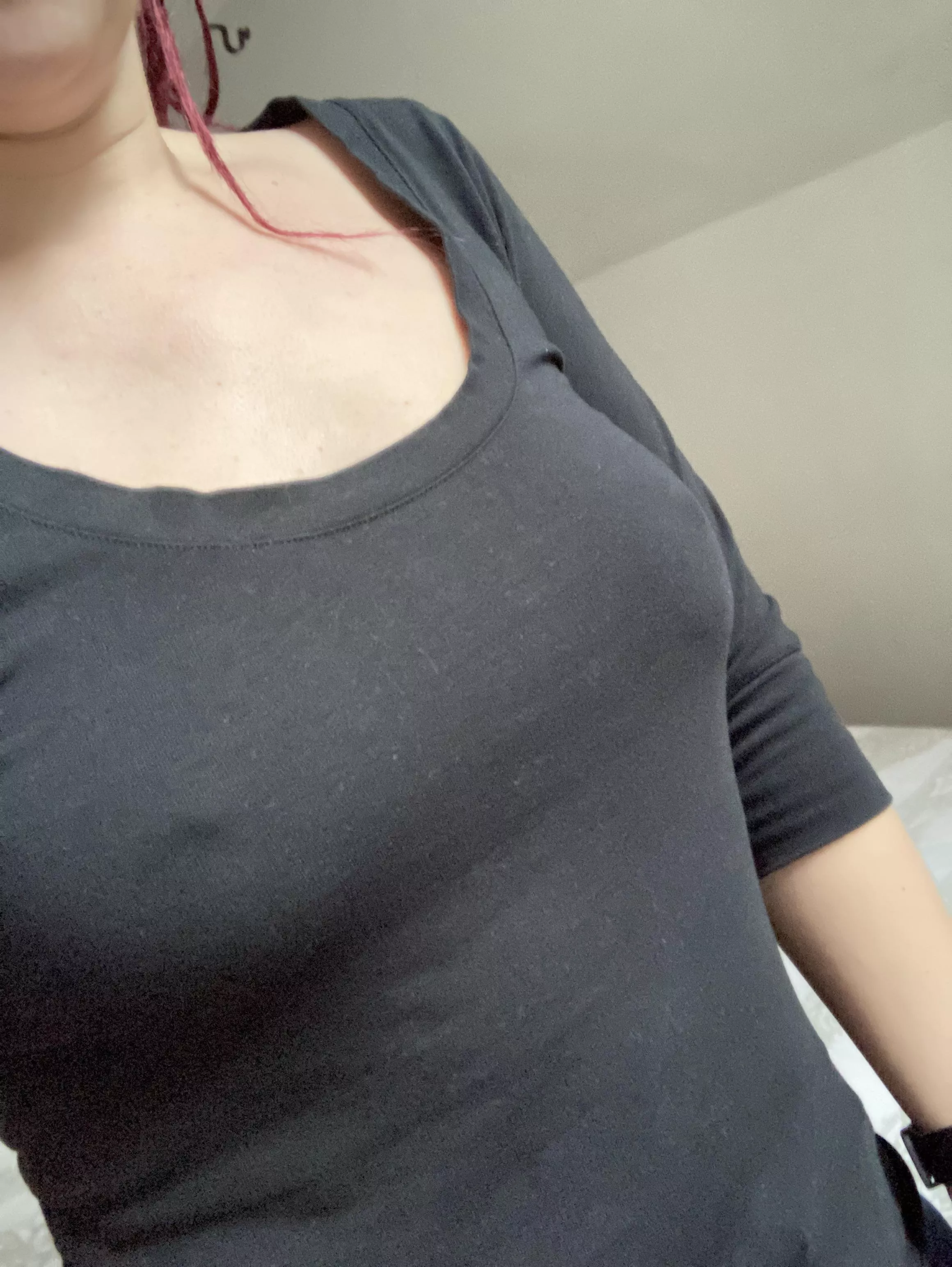 Should I wear a bra today? Three 💰 sale in the comments 💦