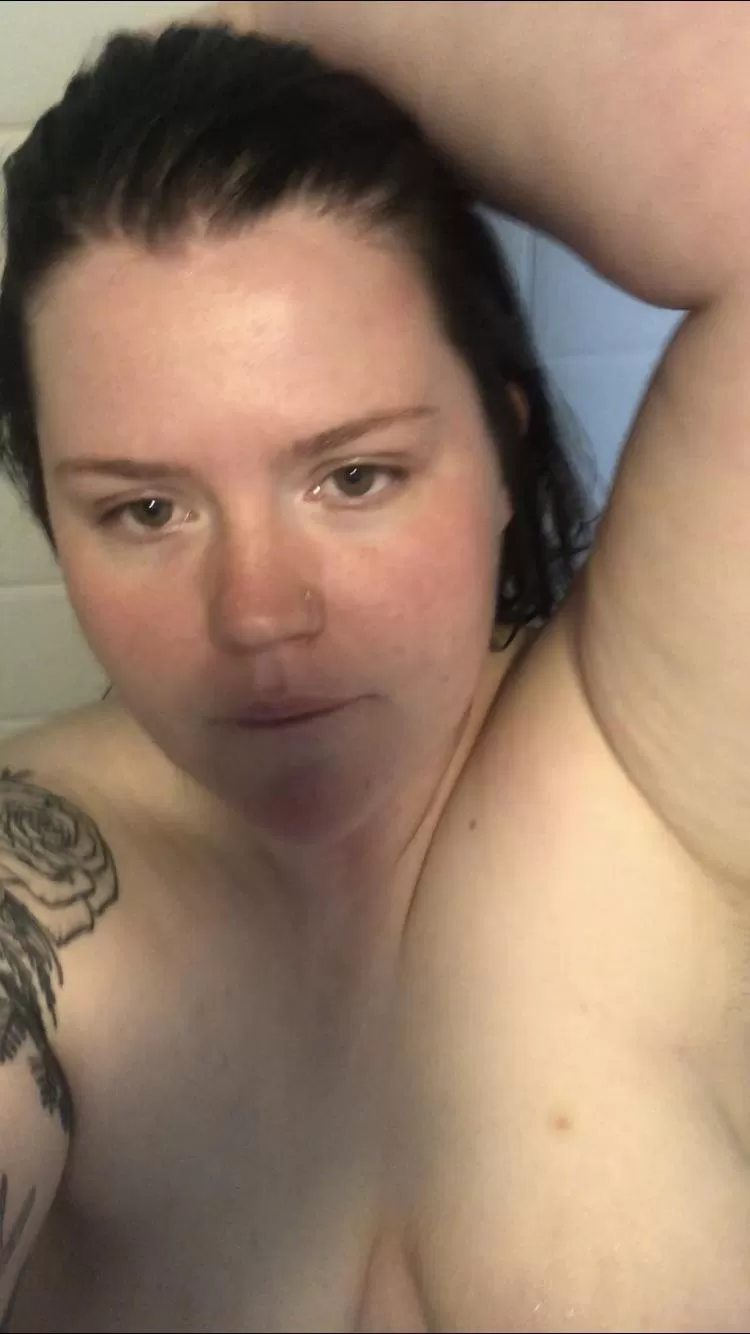 Shower selfie