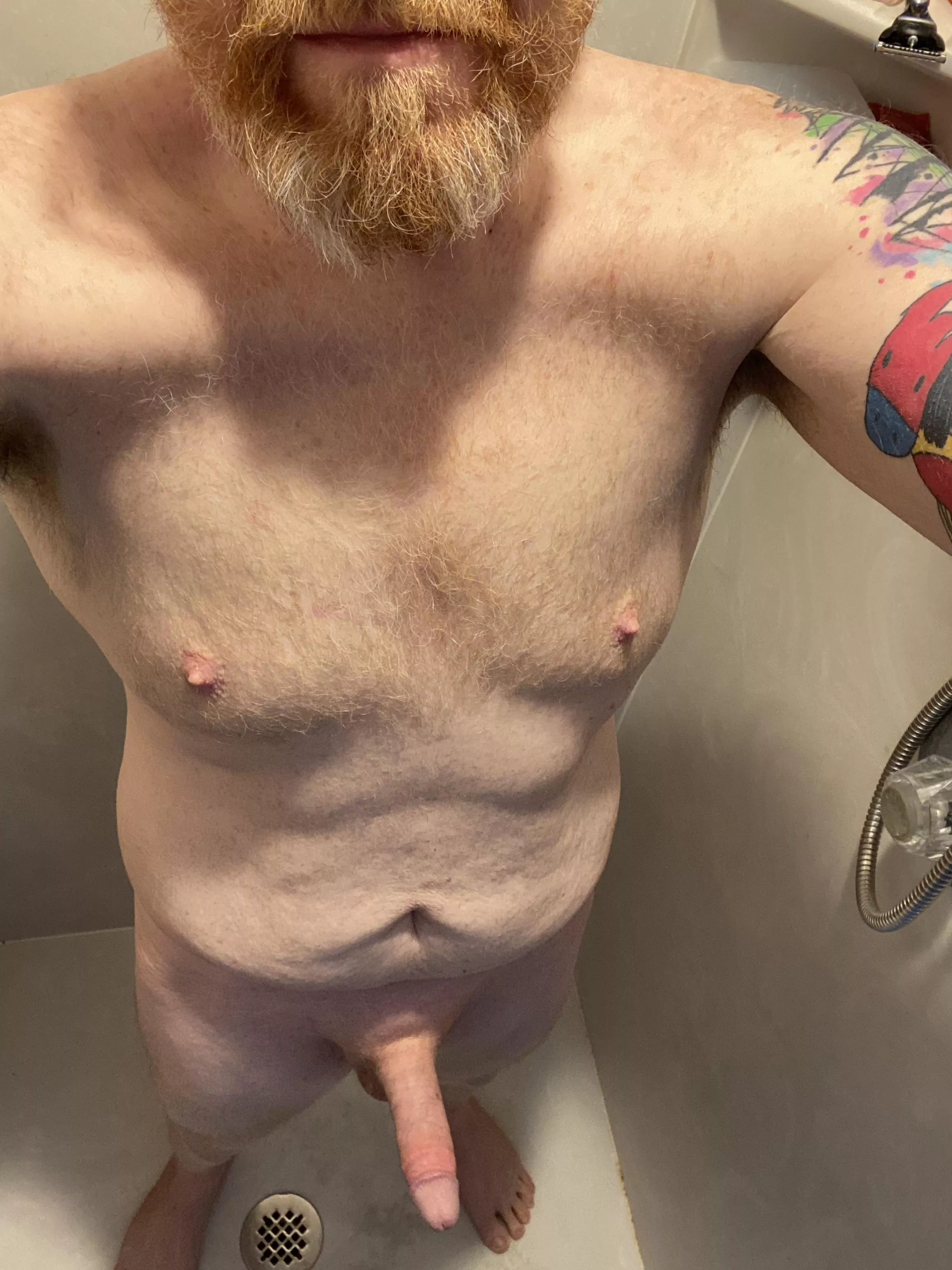 Shower time. Gotta keep the BnB clean, aye.