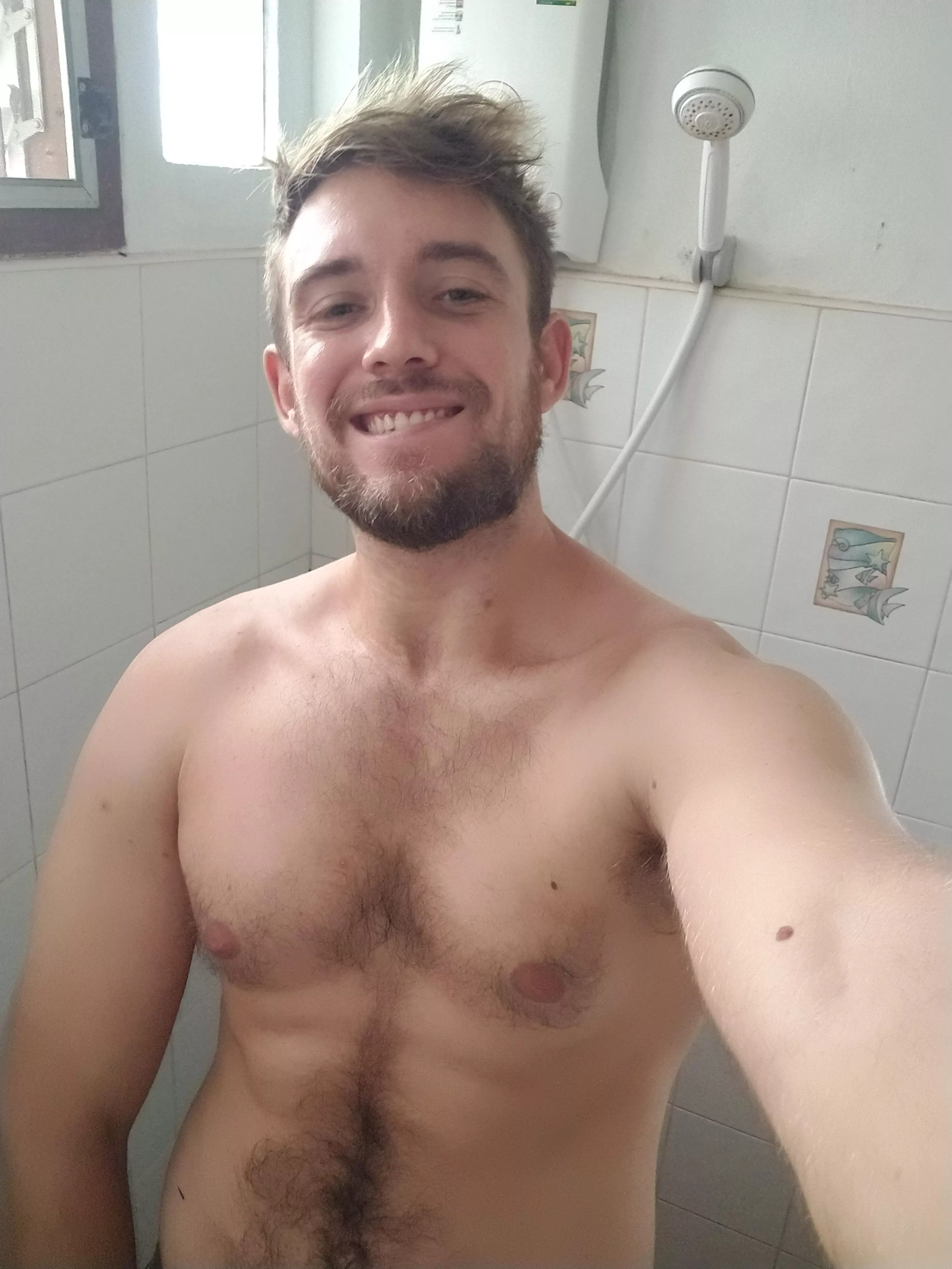 Shower time to feel fresh ðŸ˜