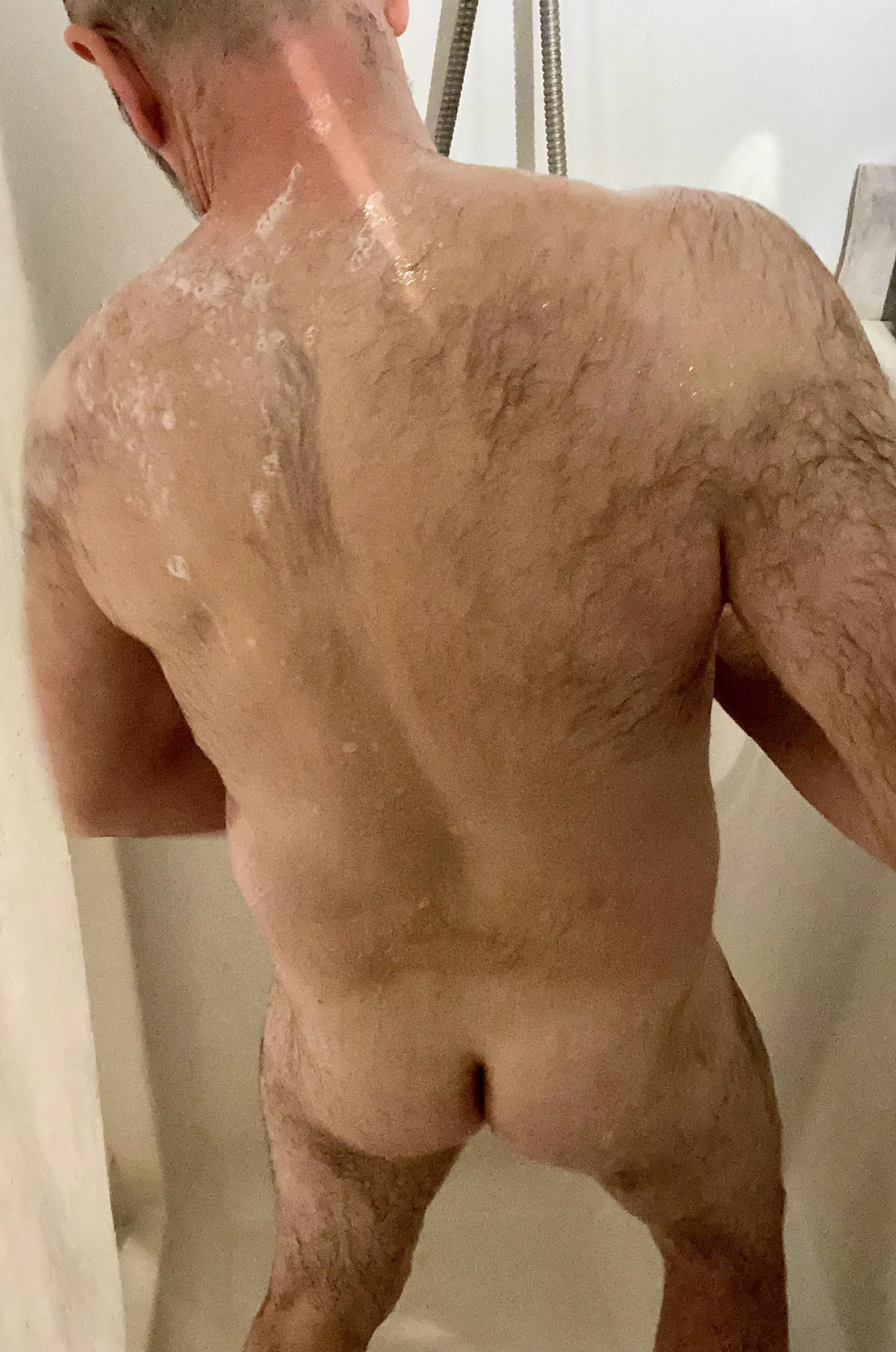 Shower time…I need someone to get my back…