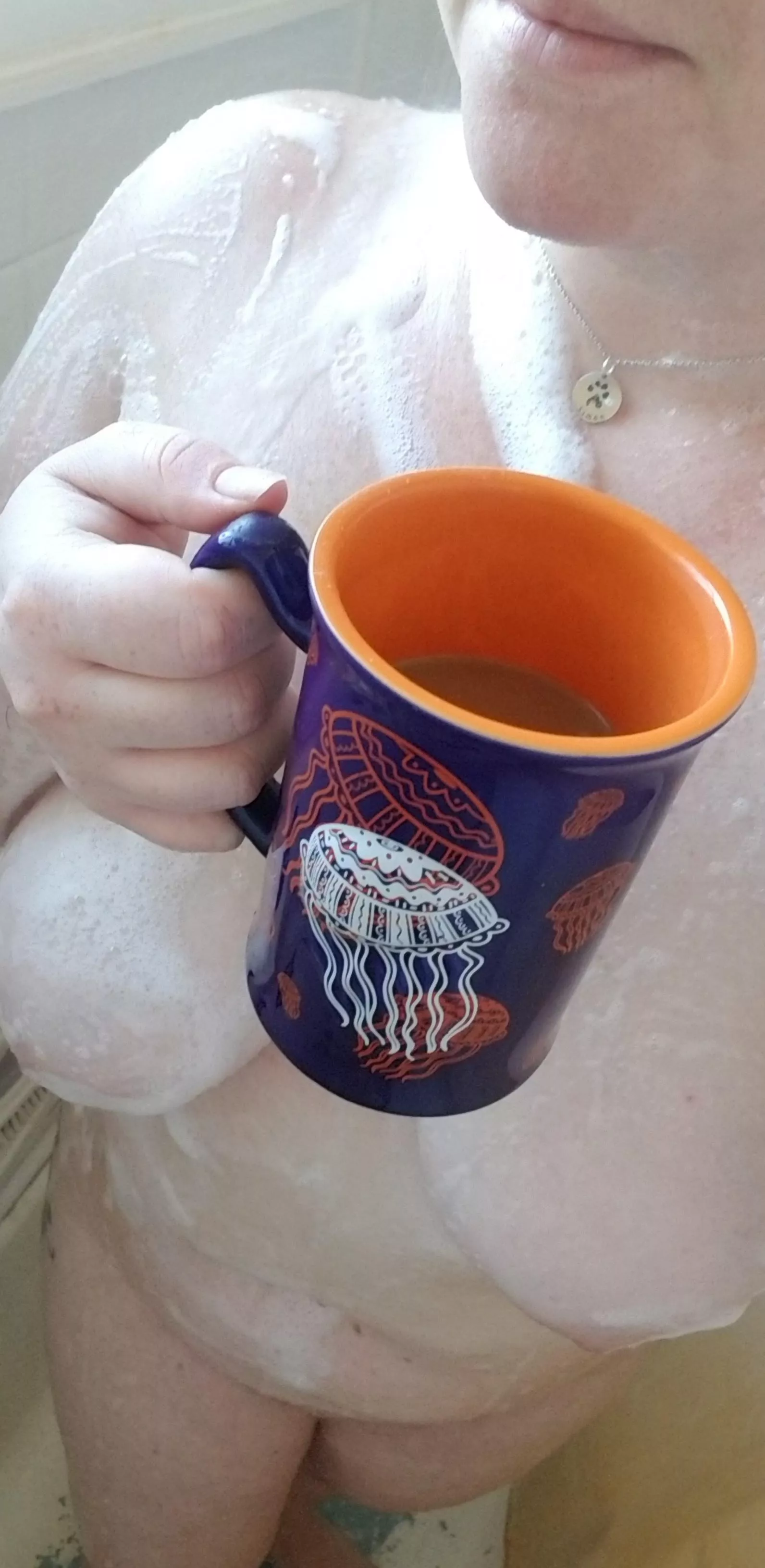 Showercoffee, because my IRL cakeday started with awful sleep and a pile of ðŸ’© by the front door. Cheers, y'all