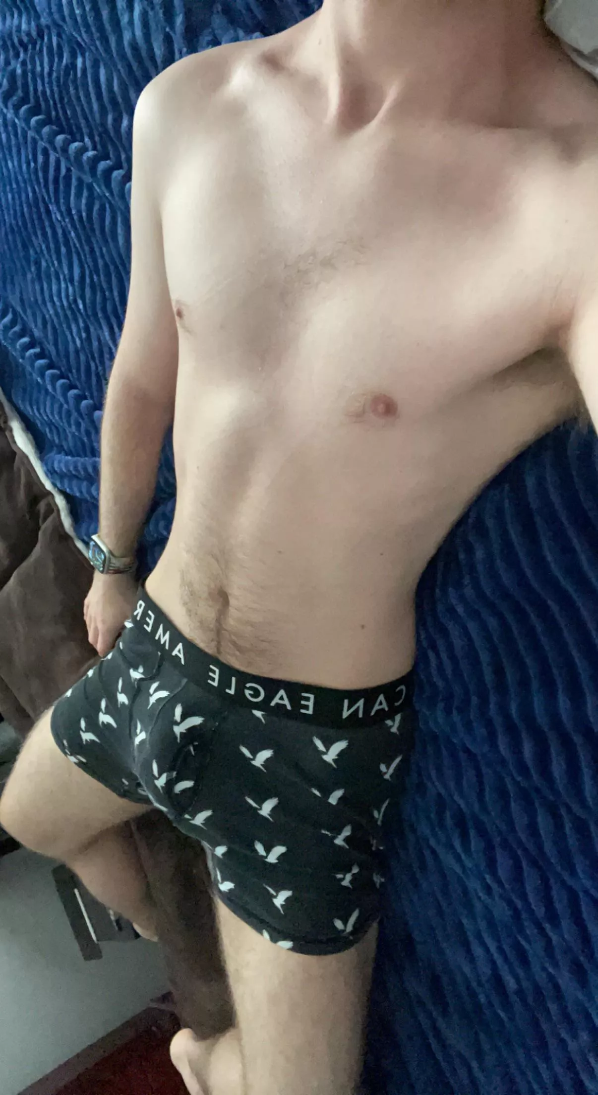 Showing off my boxers for you ðŸ˜ˆ