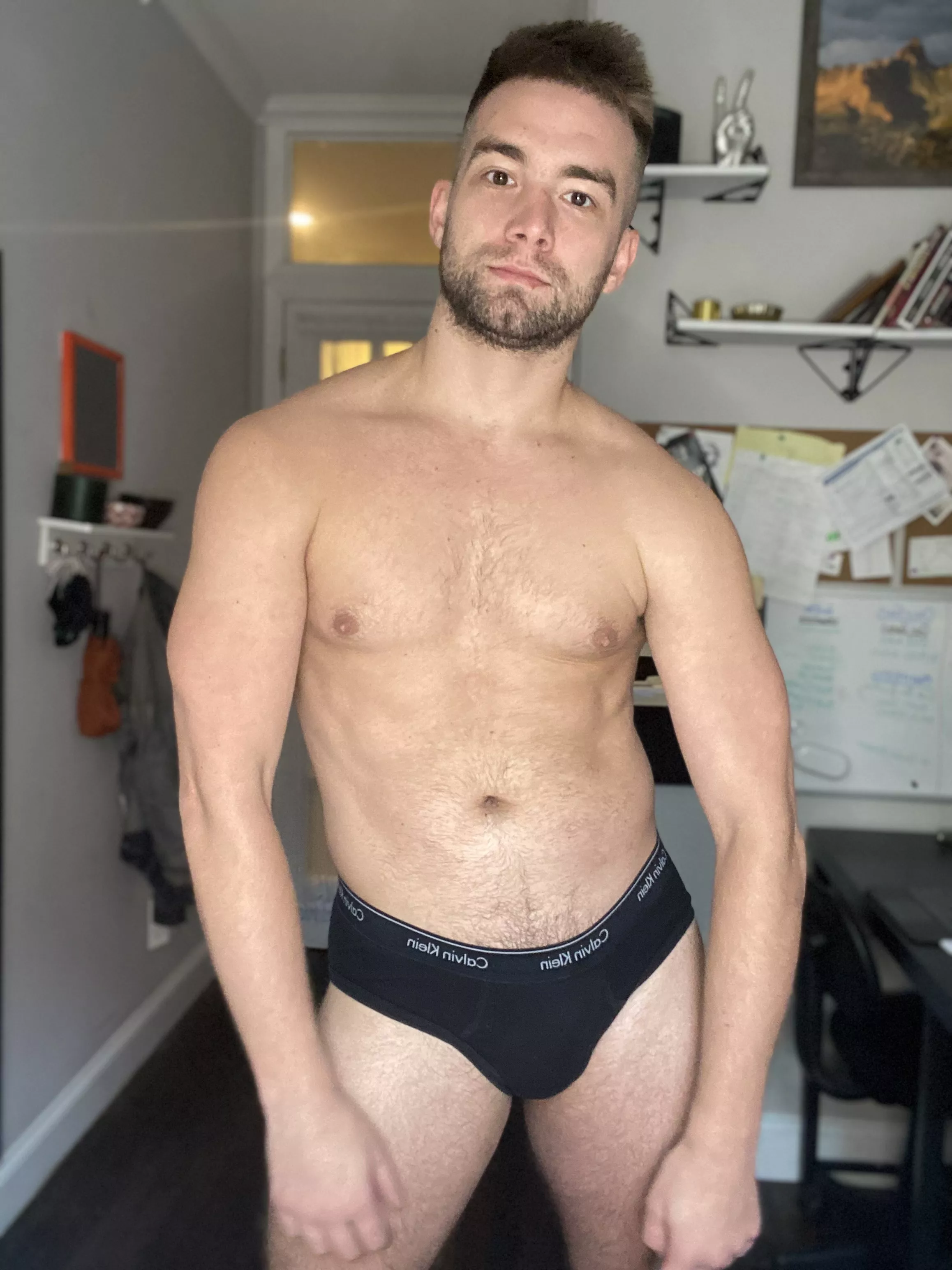 showing off my briefs for you!