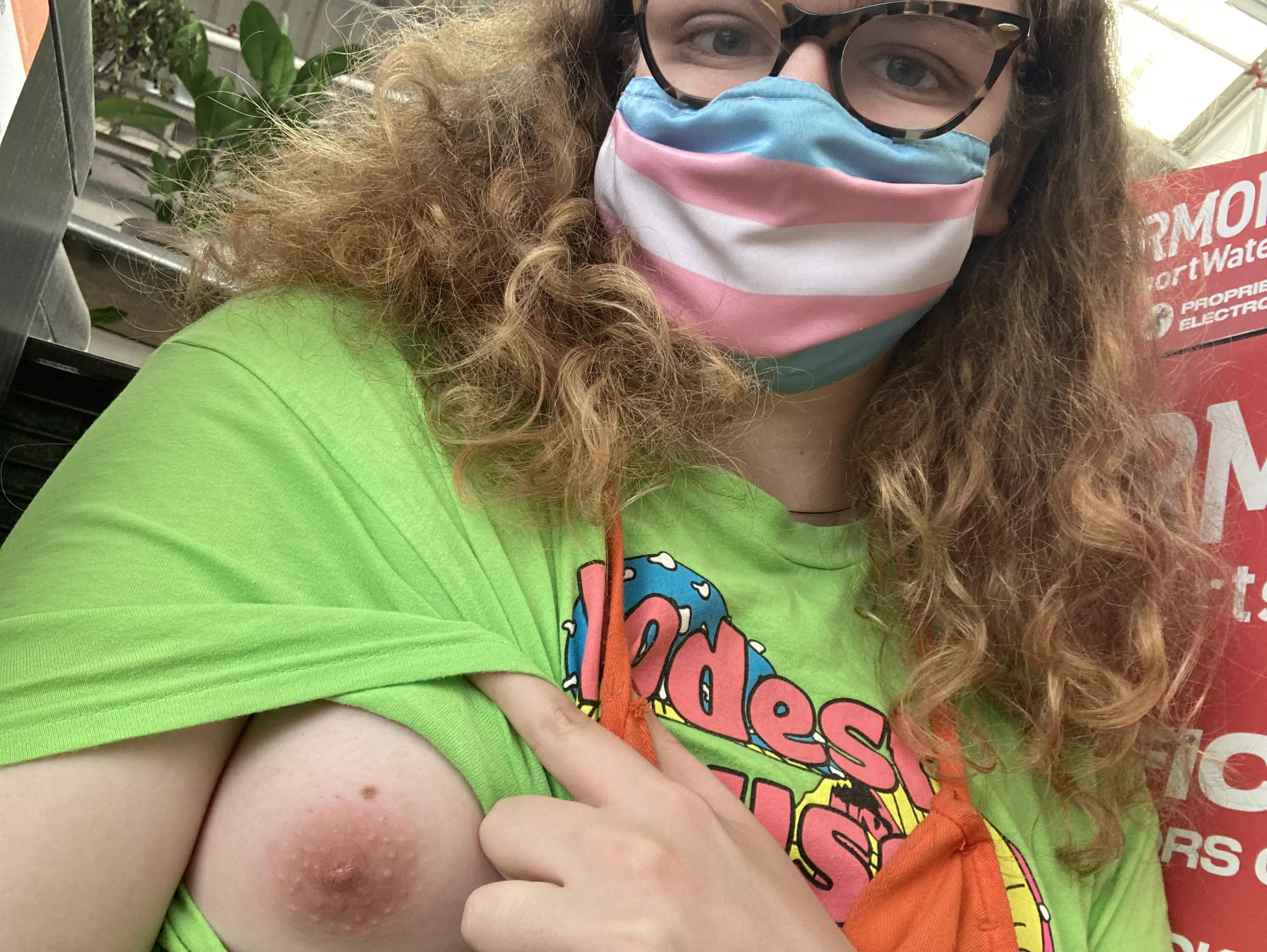 Showing off my Modest Mouse pride — and also my tits [F] :0