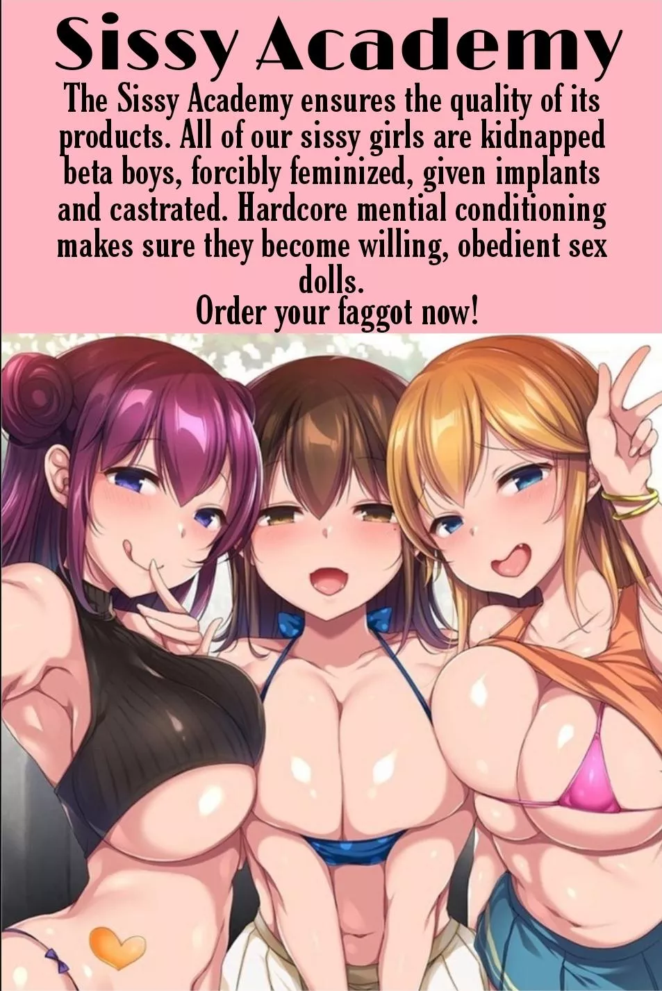 Sissy Academy Advert