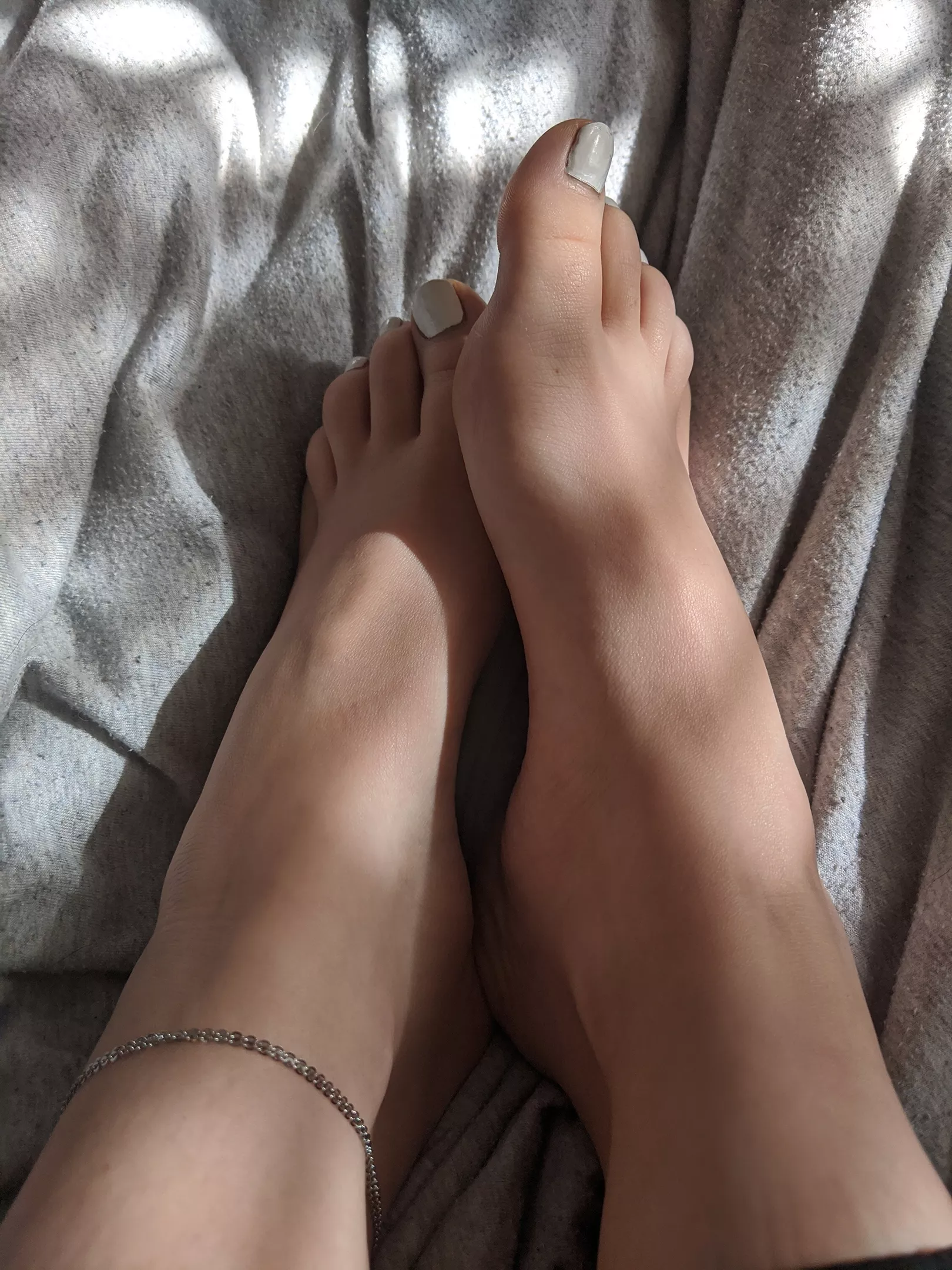 Sleepy feet, do you mind if they're slightly sweaty?