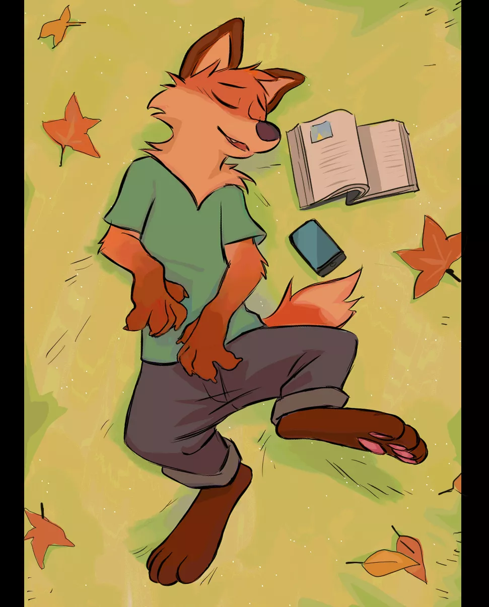 Sleepy Fox [Vexyvoo]