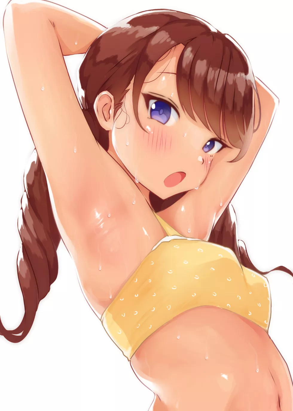 Small girl, big armpits