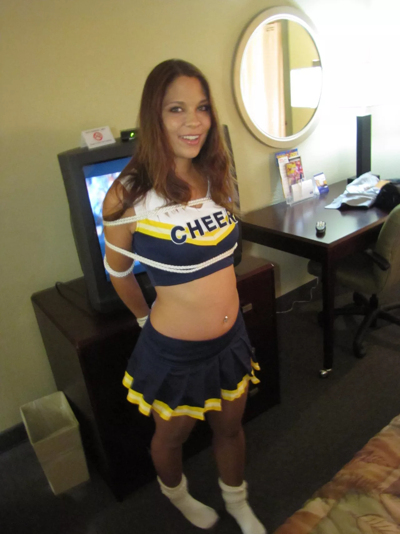 Smiling Cheerleader