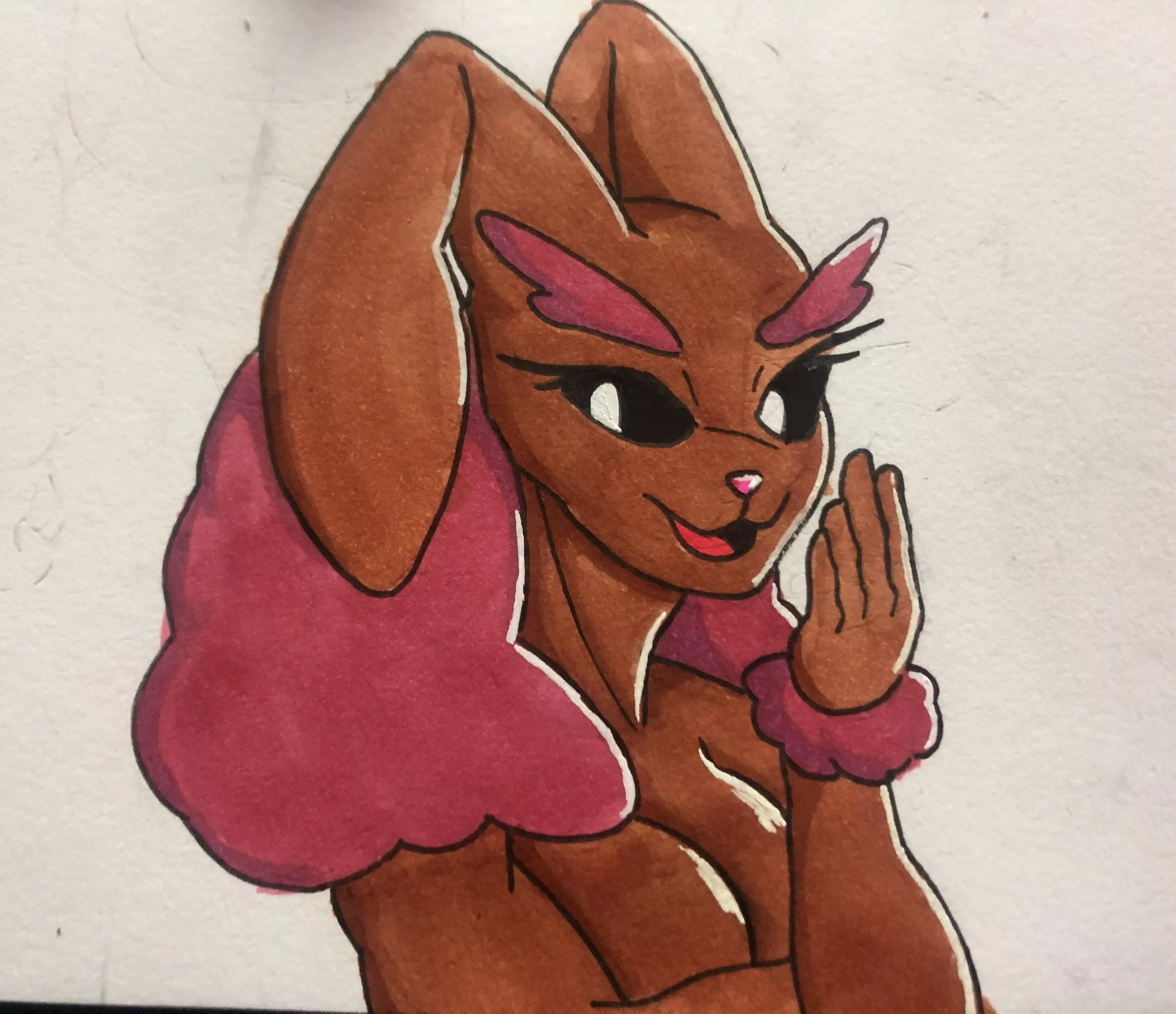 Smug lopunny, art by me