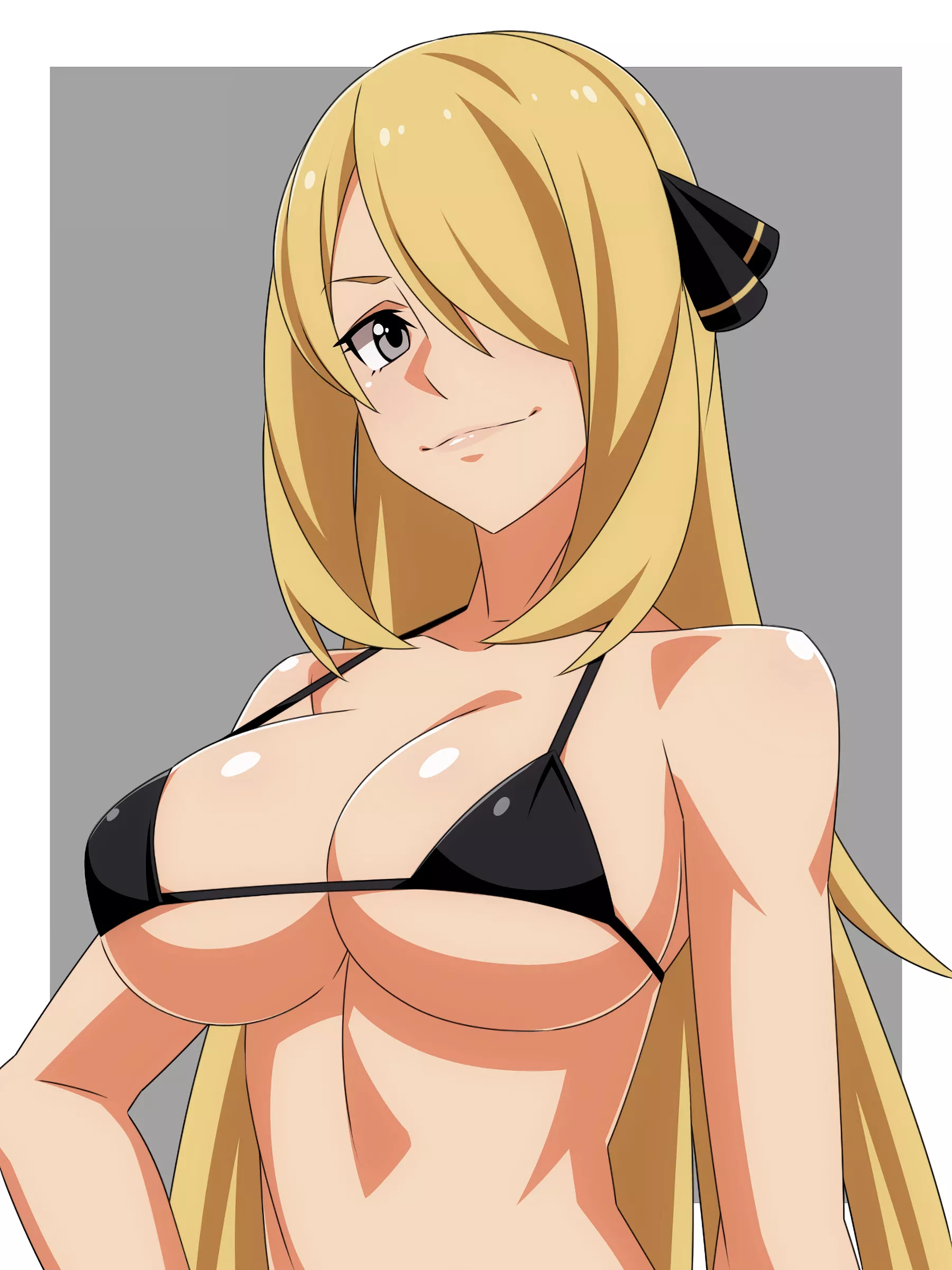 Smug Swimsuit Cynthia~ðŸ–¤