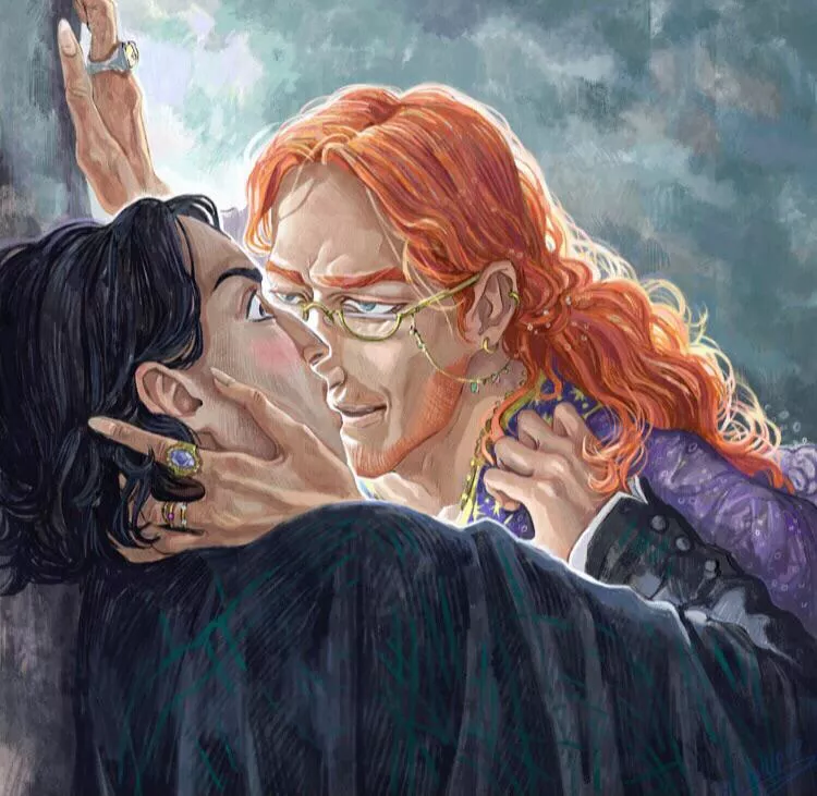 Snape and young Dumbledore (Klaus Wanderer)