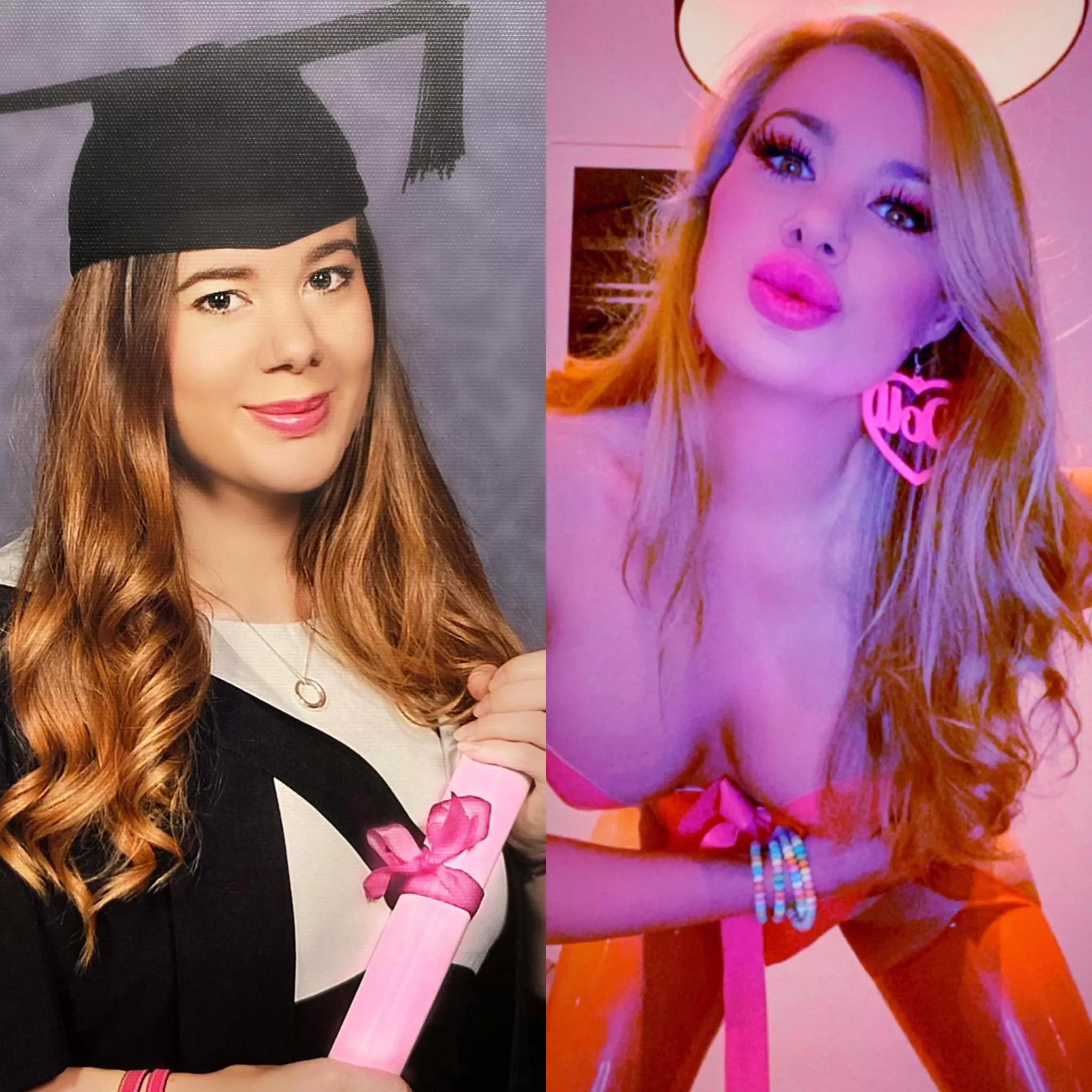 So happy I graduated from Bimbo University 😍