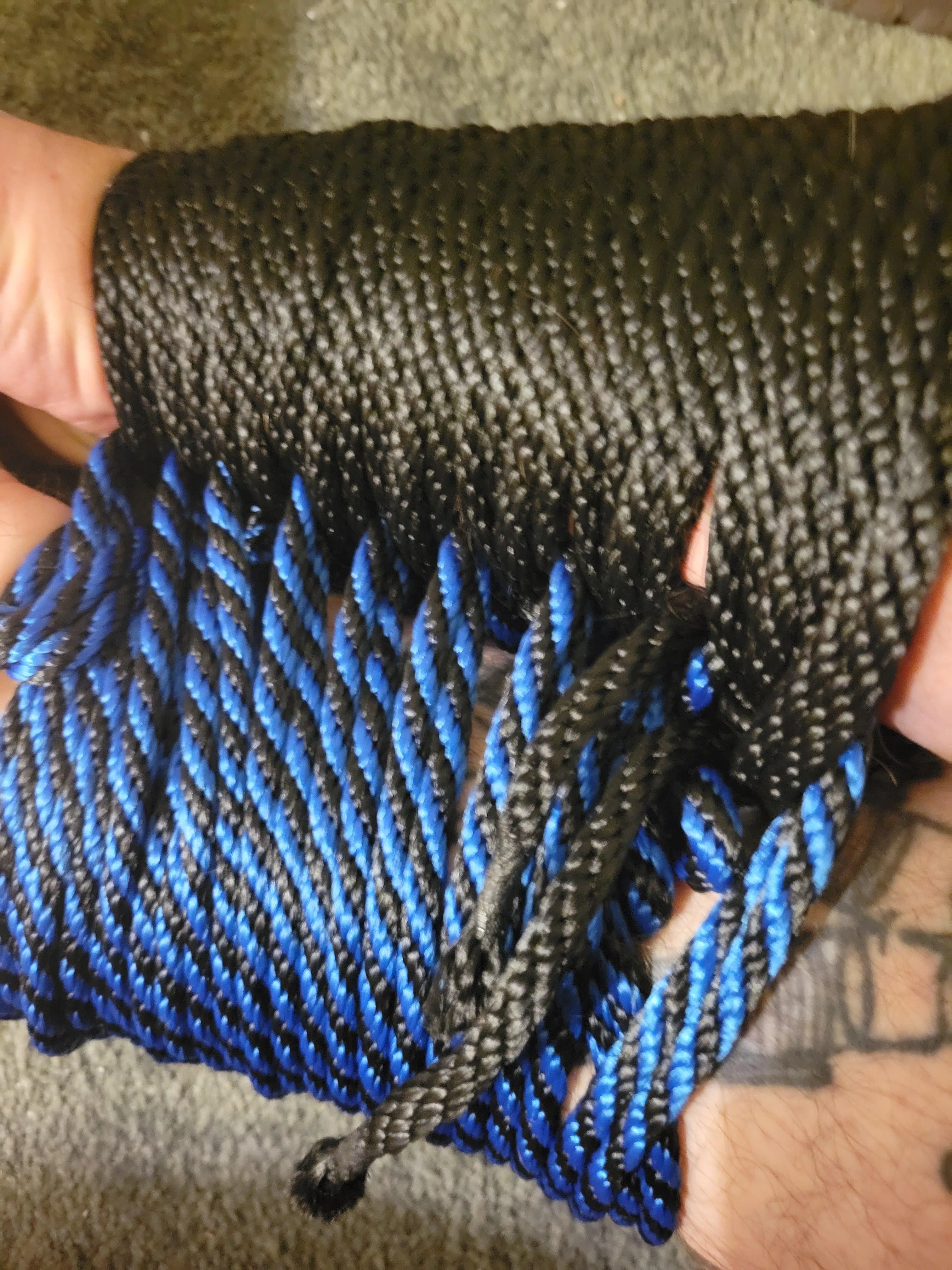 So I tried to work with a rope gauntlet. A for effort but looking for advice