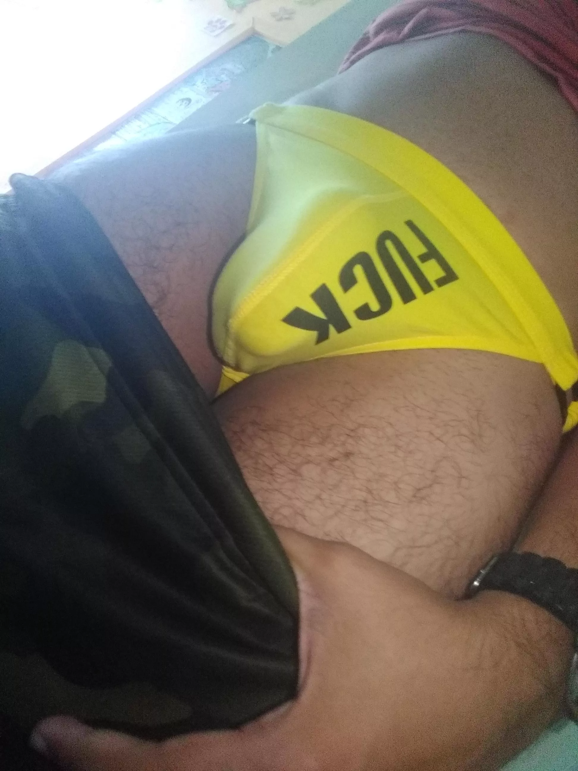 So I'm bi ðŸ˜ girlfriend bought me my first set of jockstraps cuz I find them so hot! (yes she knows and okay with me exploring) Now I jist wanna get my dick rubbed, sucked and bent over and get fucked. Any volunteers? I feel so hot in these ðŸ¤¤ðŸ¤¤ðŸ