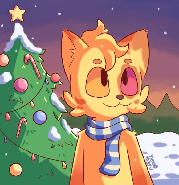 So it's Christmas (art by me)