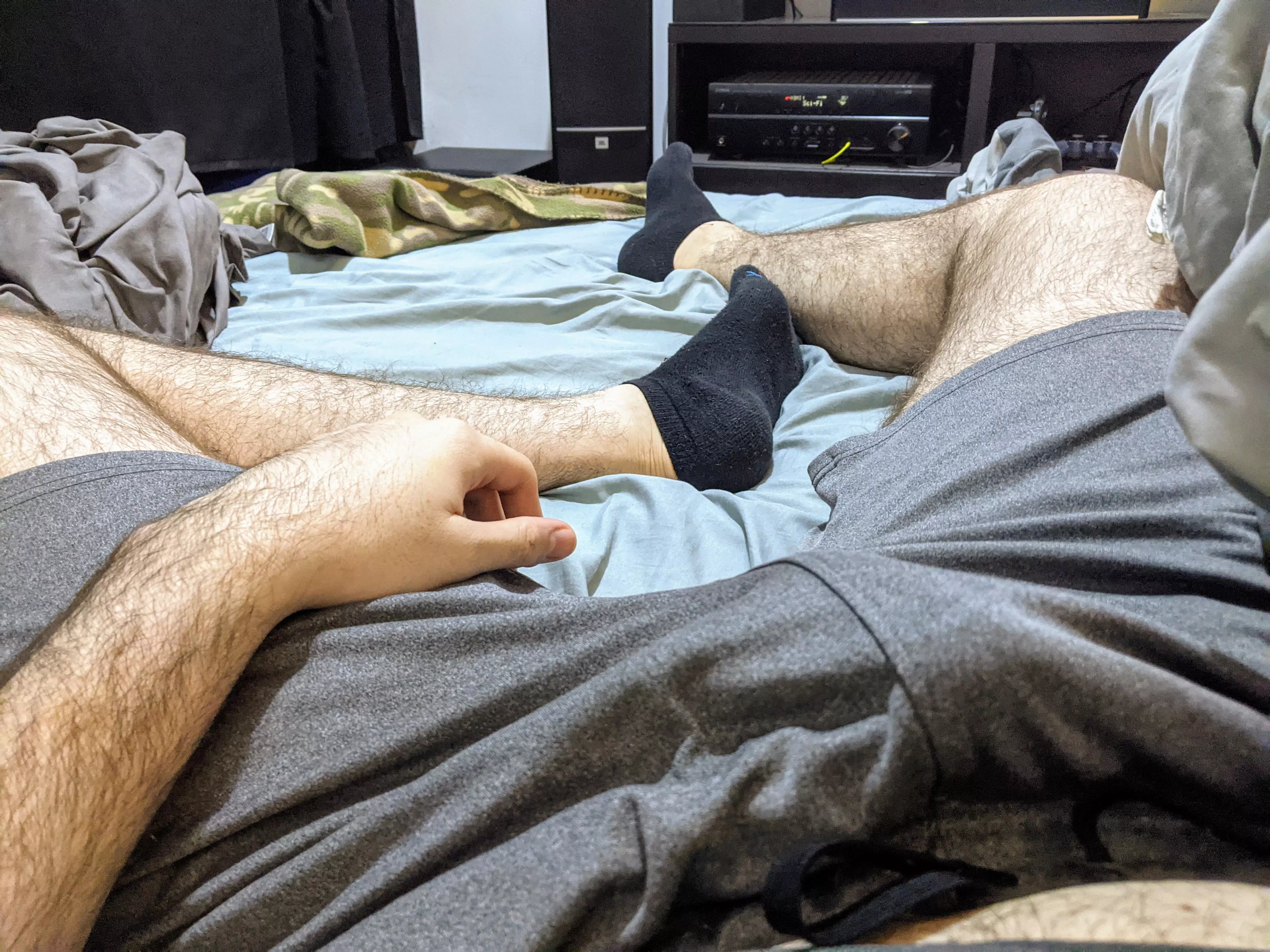 Socks and bulge for a change