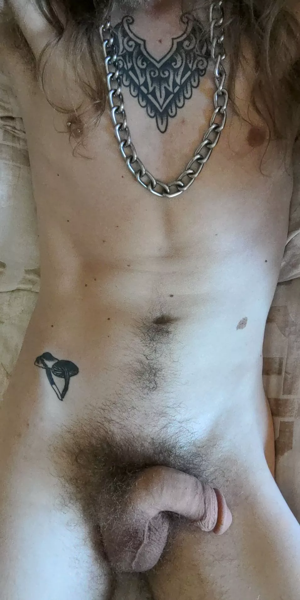 Soft cock ready for jerking